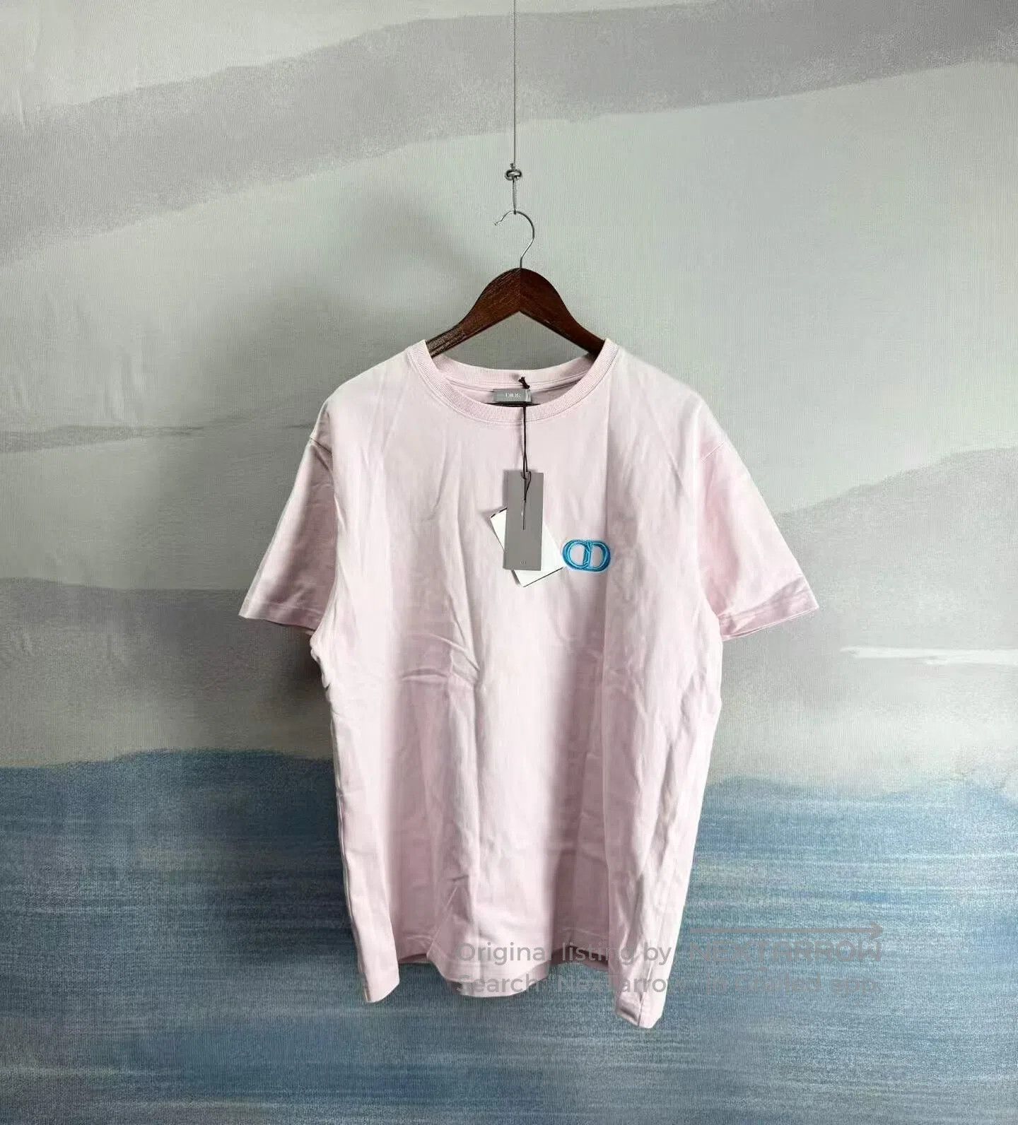Dior Dior Pink Tie-dye CD Embroidered Letter Short Sleeve| Size US XL / EU 56 / 4 - 1 Thumbnail