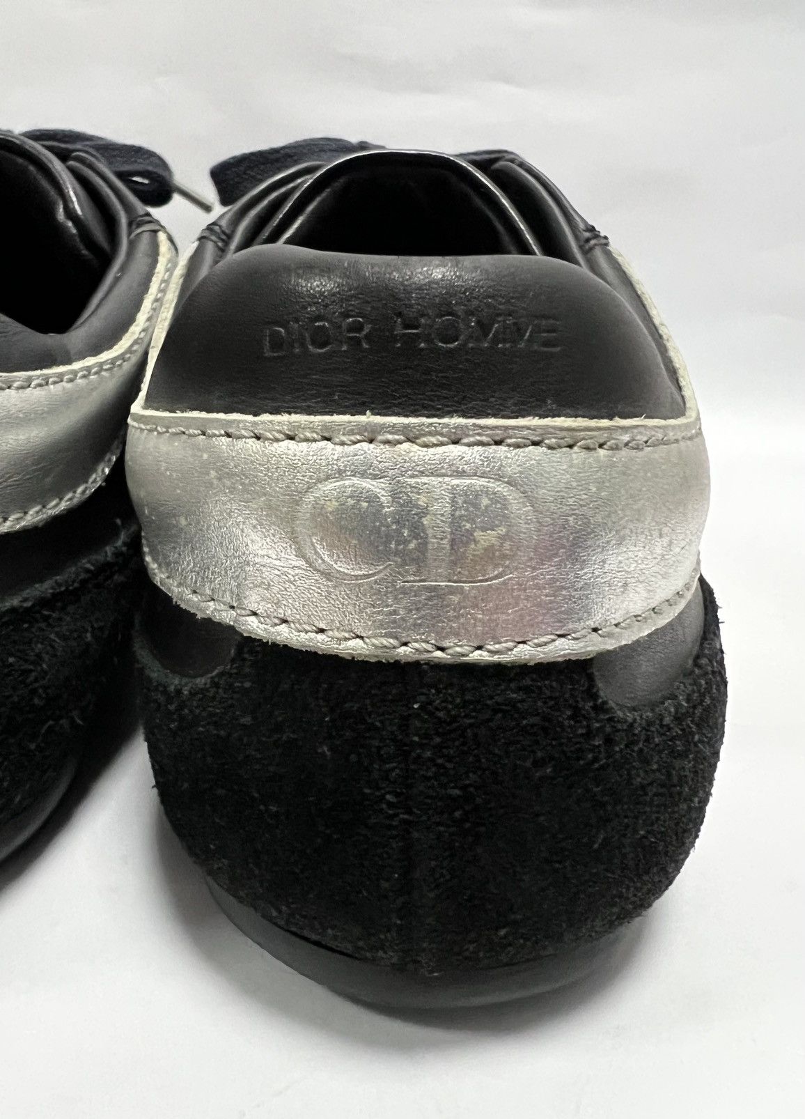 Dior × Hedi Slimane Dior Homme - S/S 07’ - B34 Suede Leather Low Trainers Size US 7.5 / EU 40-41 - 16 Thumbnail