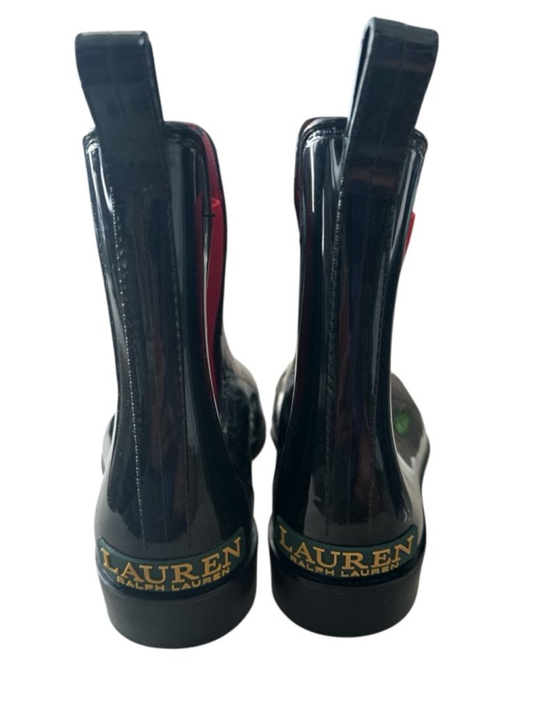 Lauren Ralph Lauren NWOT Ralph Lauren Tally Ankle Rain Boot Black Size 8 US Size US 8 / IT 38 - 5 Thumbnail
