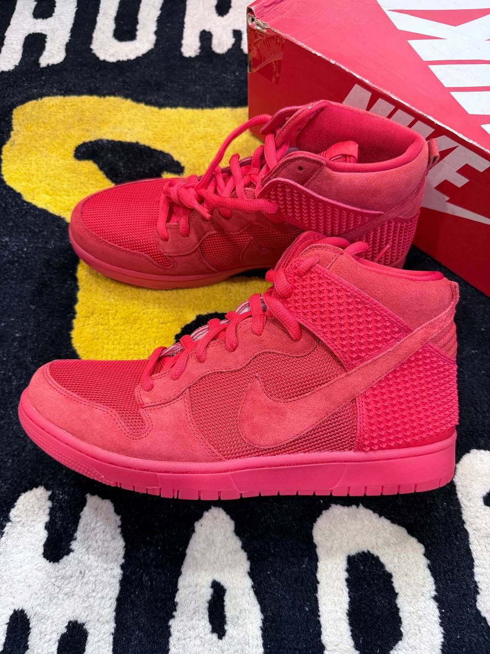 Nike Nike Dunk High Red October (2015) Size US 13 / EU 46 - 1 Thumbnail