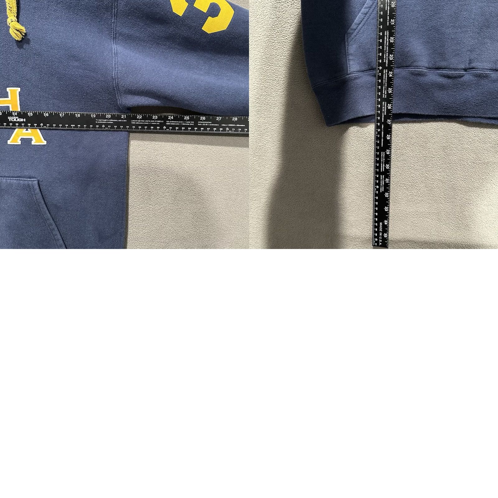 Vintage Vintage United States ARMY Sweatshirt Medium Blue Lace Hockey 415 Battalion Mens Size US M / EU 48-50 / 2 - 9 Thumbnail