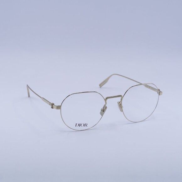 Dior 🕶️ New Dior NEODIORO R3U B000 Eyeglasses - Shiny Gold Frame Size ONE SIZE - 4 Thumbnail