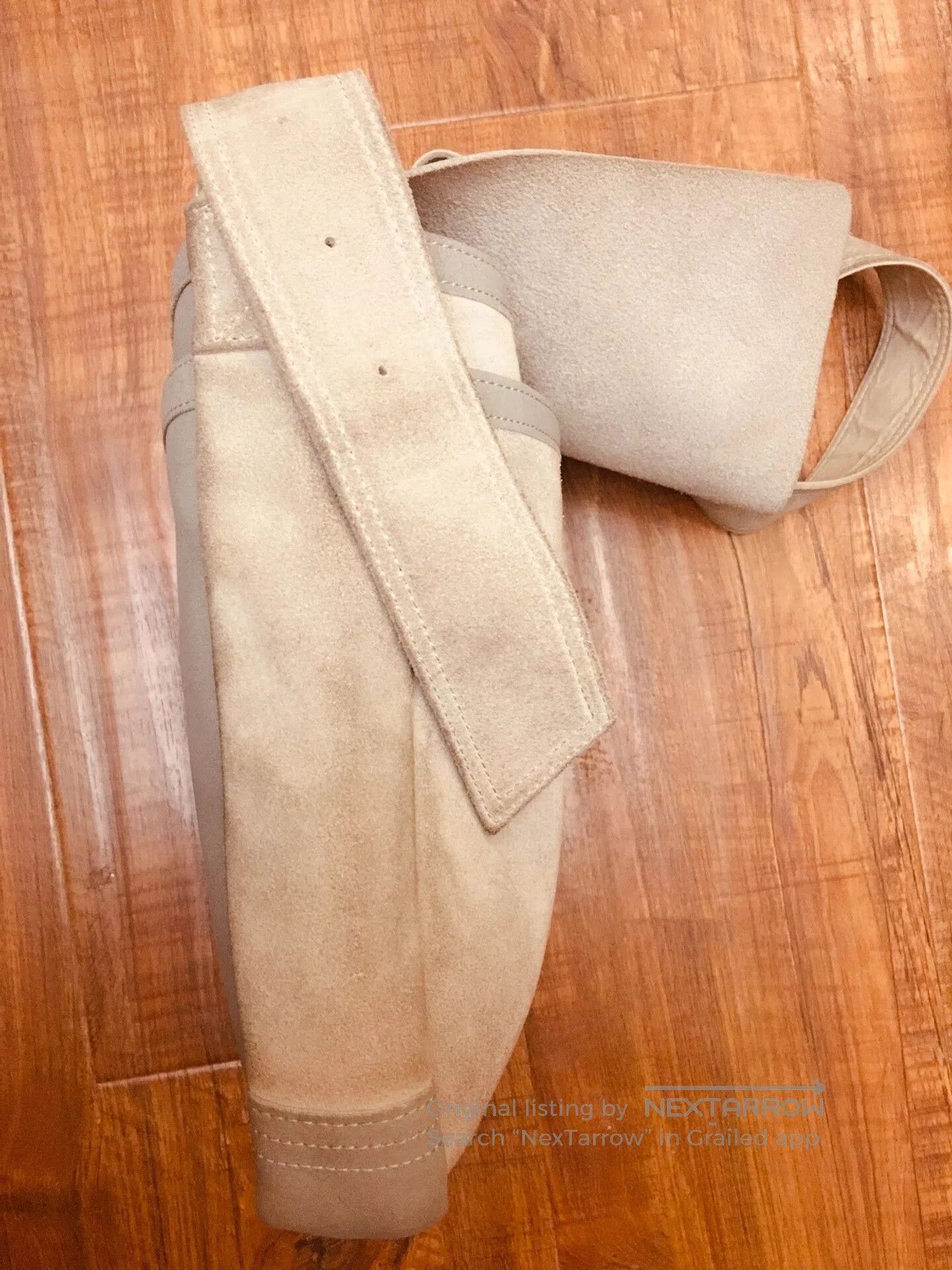 Japanese Brand Porter Suede Shoulder Bag. Size ONE SIZE - 4 Thumbnail