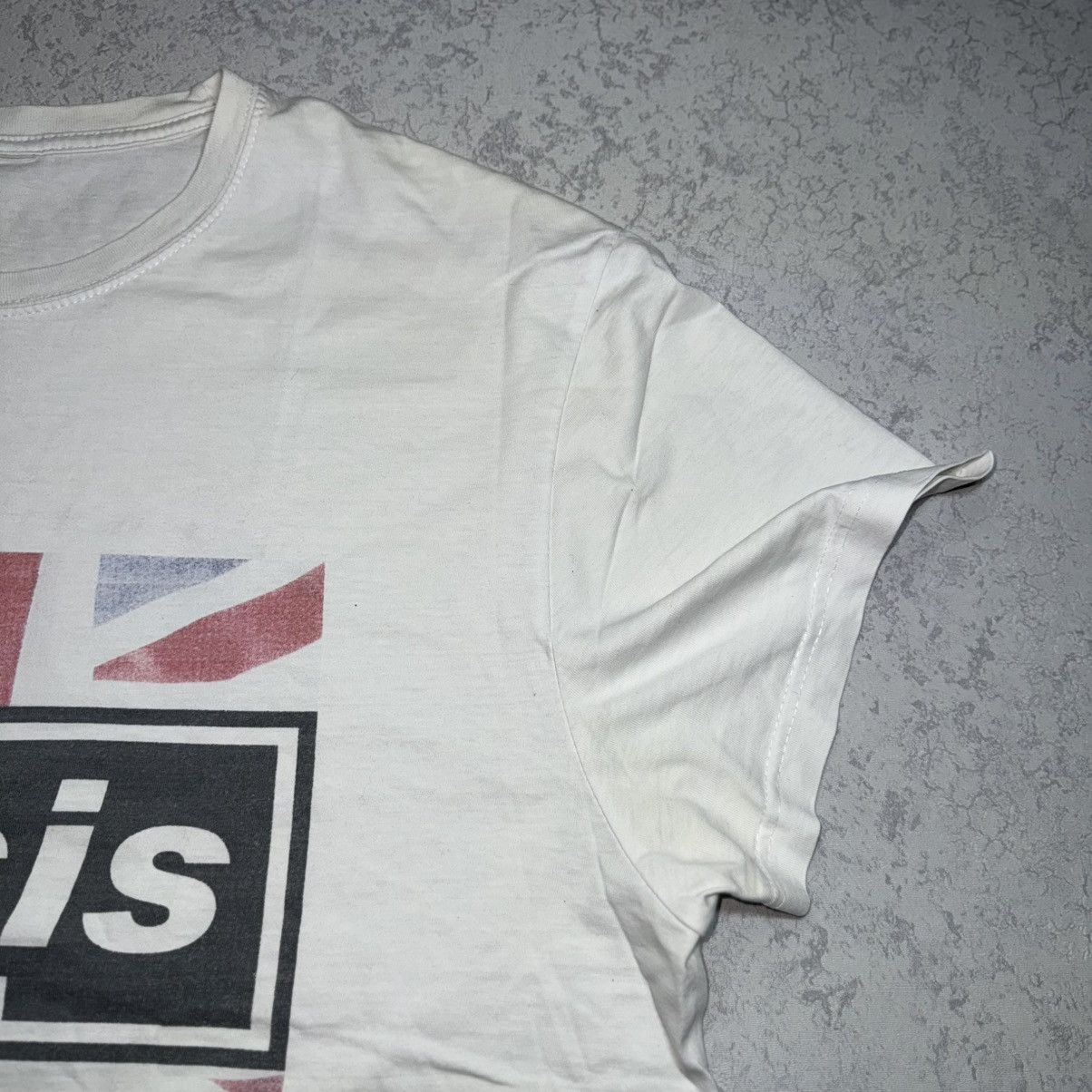 Band Tees Vintage 00s Oasis USA Flag Band T-Shirt Tee Size US XXL / EU 58 / 5 - 6 Thumbnail