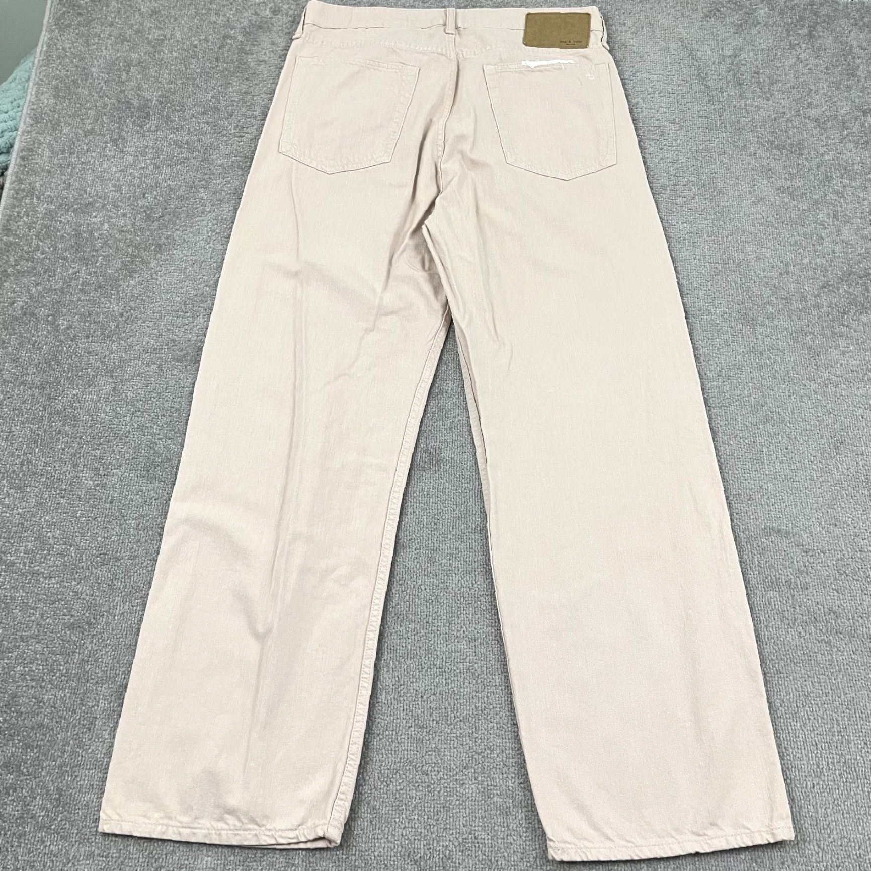 Rag & Bone Rag & bone Logan Mid Rise Wide Leg Jeans Size 31 Pink Blush Wide-Leg Womens Jeans 34 x 32 Rectangles? Size 24" / US 00 / IT 34 - 4 Thumbnail