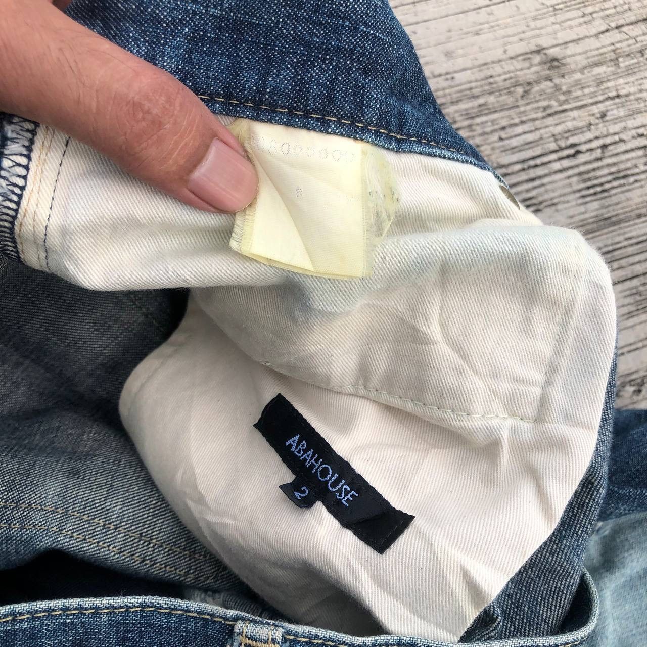 ABAHOUSE × Japanese Brand VINTAGE ABAHOUSE DISTRESSED DENIM Size US 34 / EU 50 - 12 Thumbnail