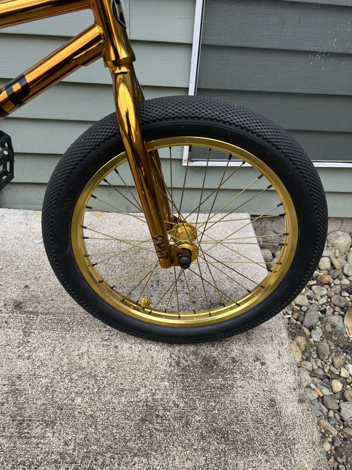 Fuck The Population FTP GOLD BMX CULT CREW 10 YEAR BIKE Size ONE SIZE - 15 Thumbnail