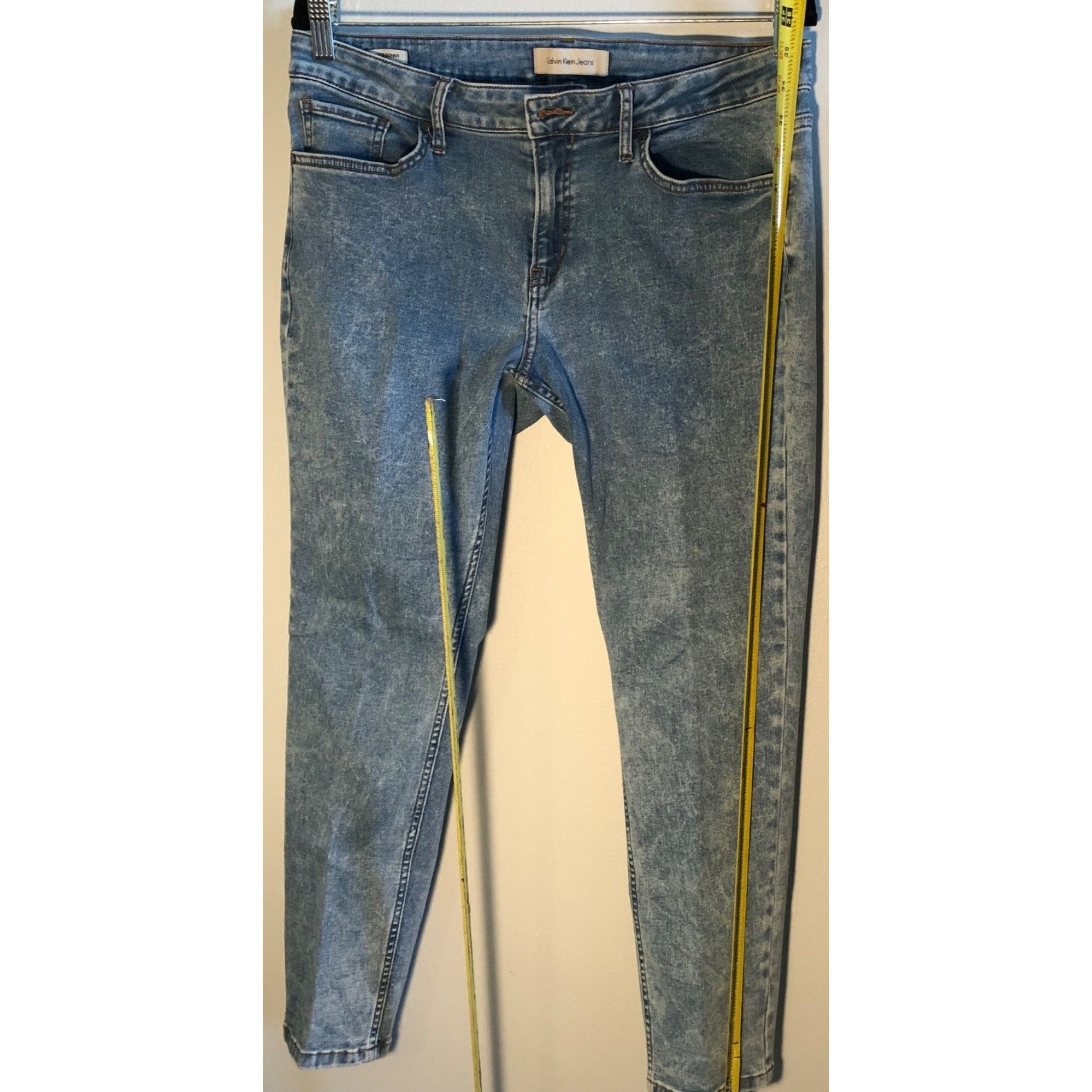 Calvin Klein Calvin Klein Ankle Skinny Women Jeans Size 14 Size 24" / US 00 / IT 34 - 10 Thumbnail
