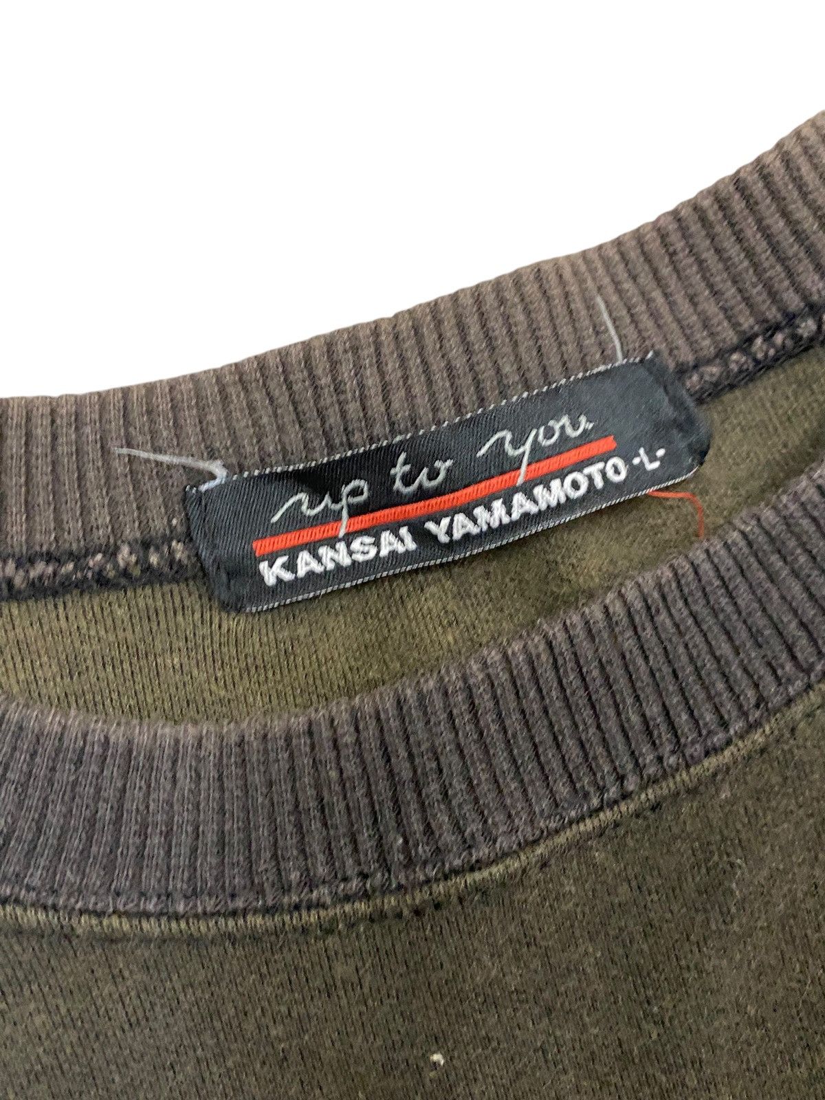 Kansai Yamamoto Vintage Kansai Yamamoto “Up To You” Sweatshirt - Size L Size US L / EU 52-54 / 3 - 6 Thumbnail