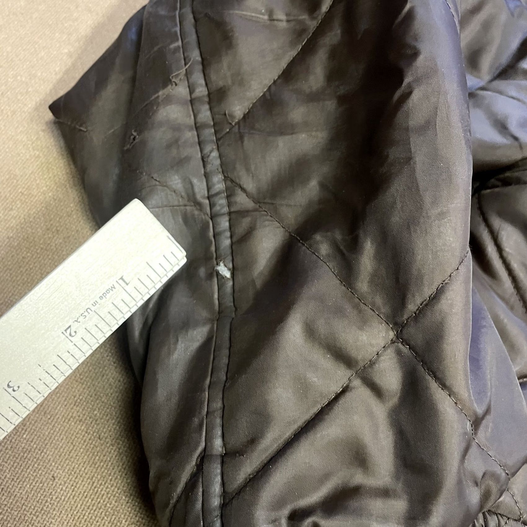 Southpole VINTAGE South Pole Jacket Mens XL Brown Yellow Quilted Bomber Reversible Streetwear Size US XL / EU 56 / 4 - 4 Thumbnail