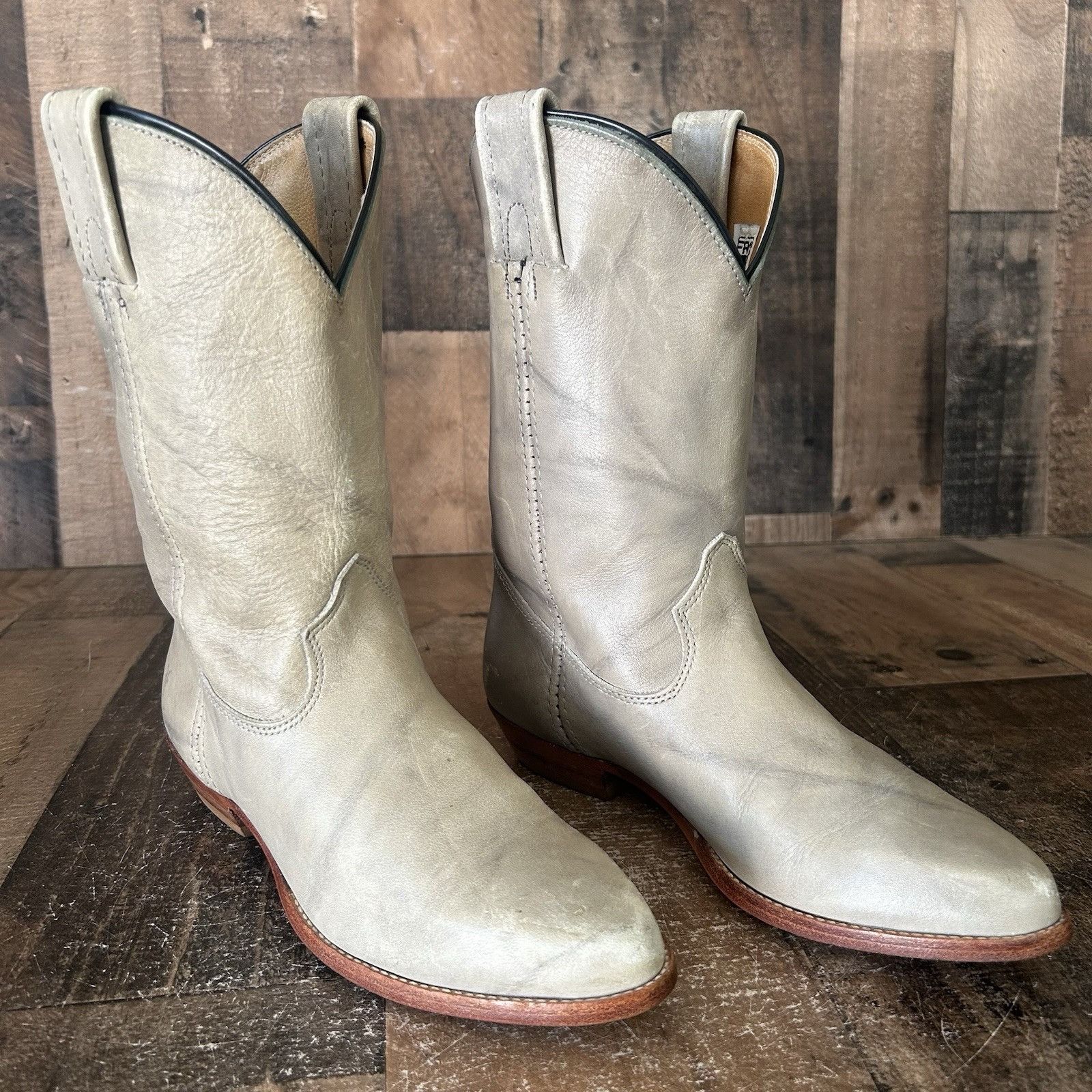 Frye Frye C1104 Short Western Cowboy Boots Womens 7 M Size US 7 / IT 37 - 7 Thumbnail