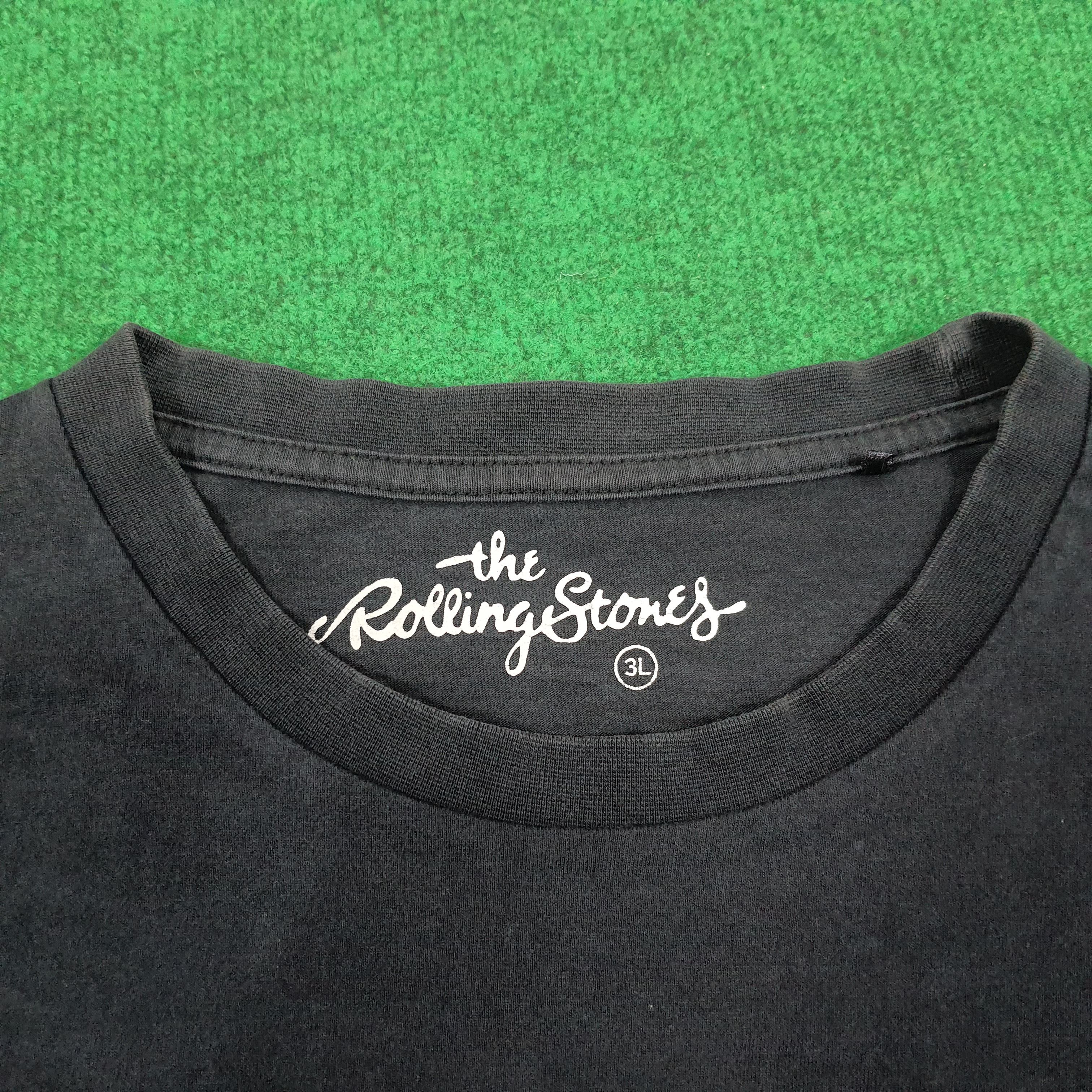 Band Tees × The Rolling Stones Vintage The Rolling Stones Rock Band T-shirt Size US L / EU 52-54 / 3 - 4 Thumbnail