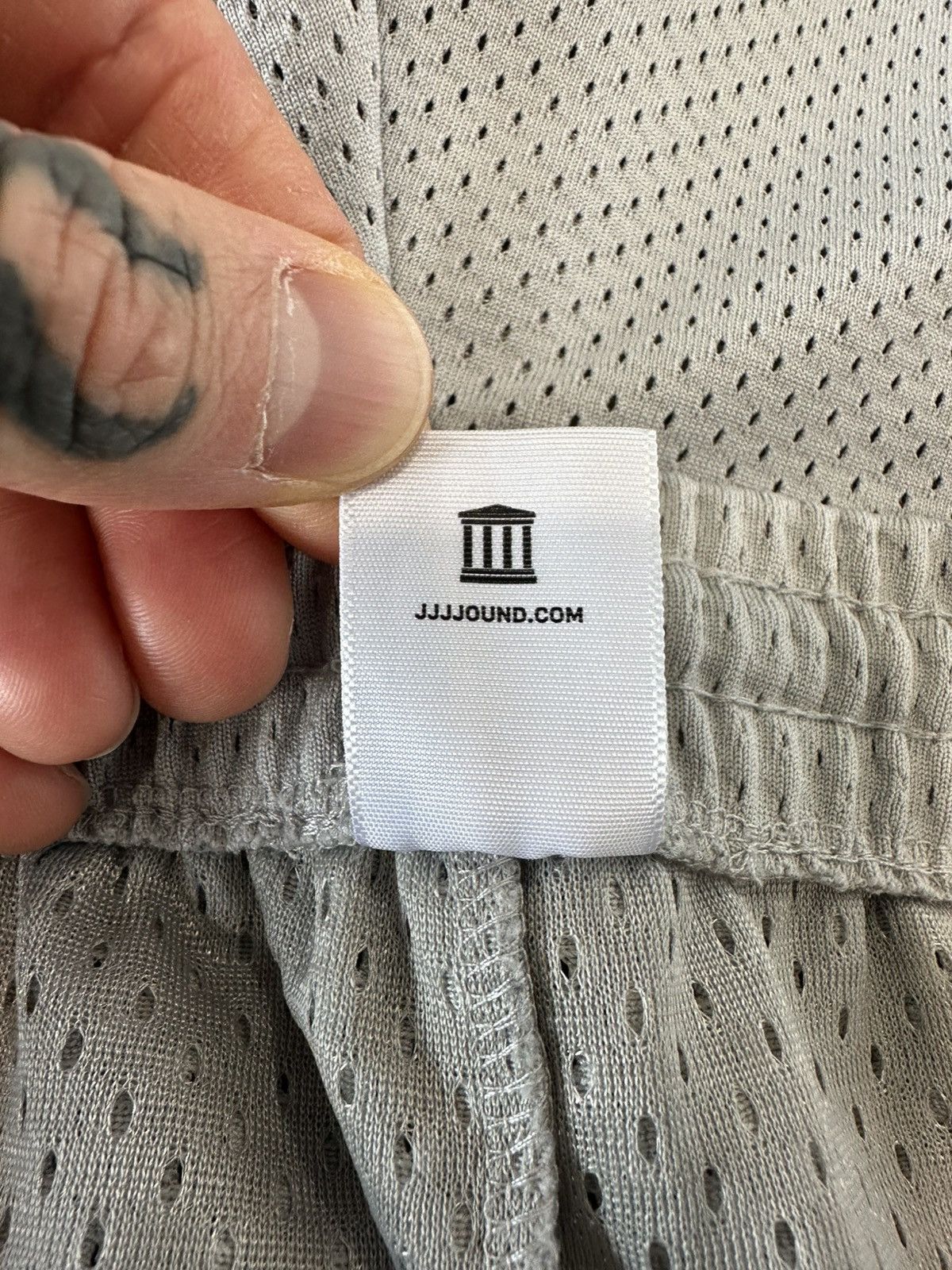 JJJJound JJJJound 5” Mesh Short Grey Size US 30 / EU 46 - 6 Thumbnail