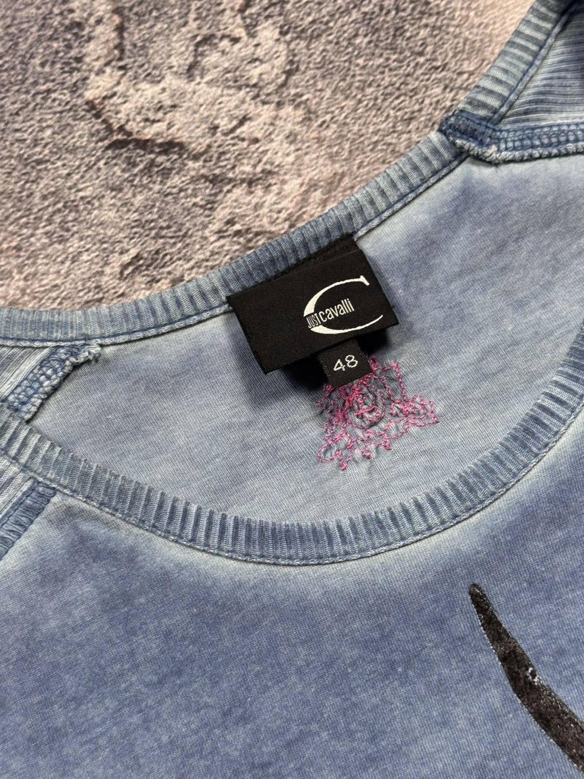 Just Cavalli Just Cavalli Graphic Print T-Shirt — Premium Condition Size US M / EU 48-50 / 2 - 2 Thumbnail