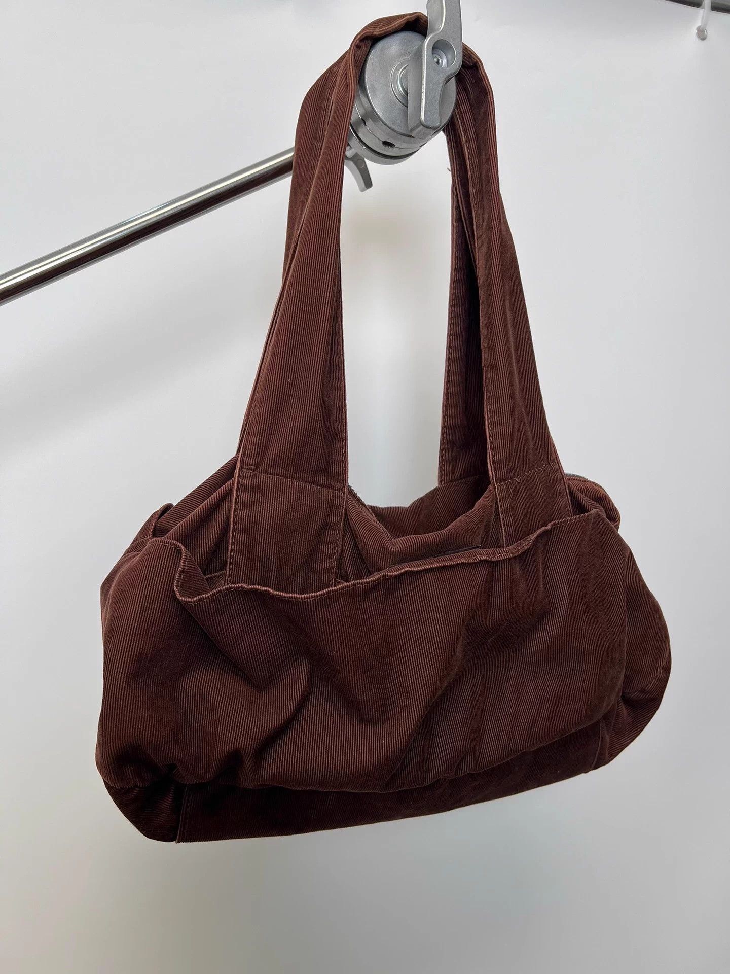 Yohji Yamamoto Yohji Yamamoto Y's wider shorter toffee corduroy baguette Size ONE SIZE - 2 Thumbnail