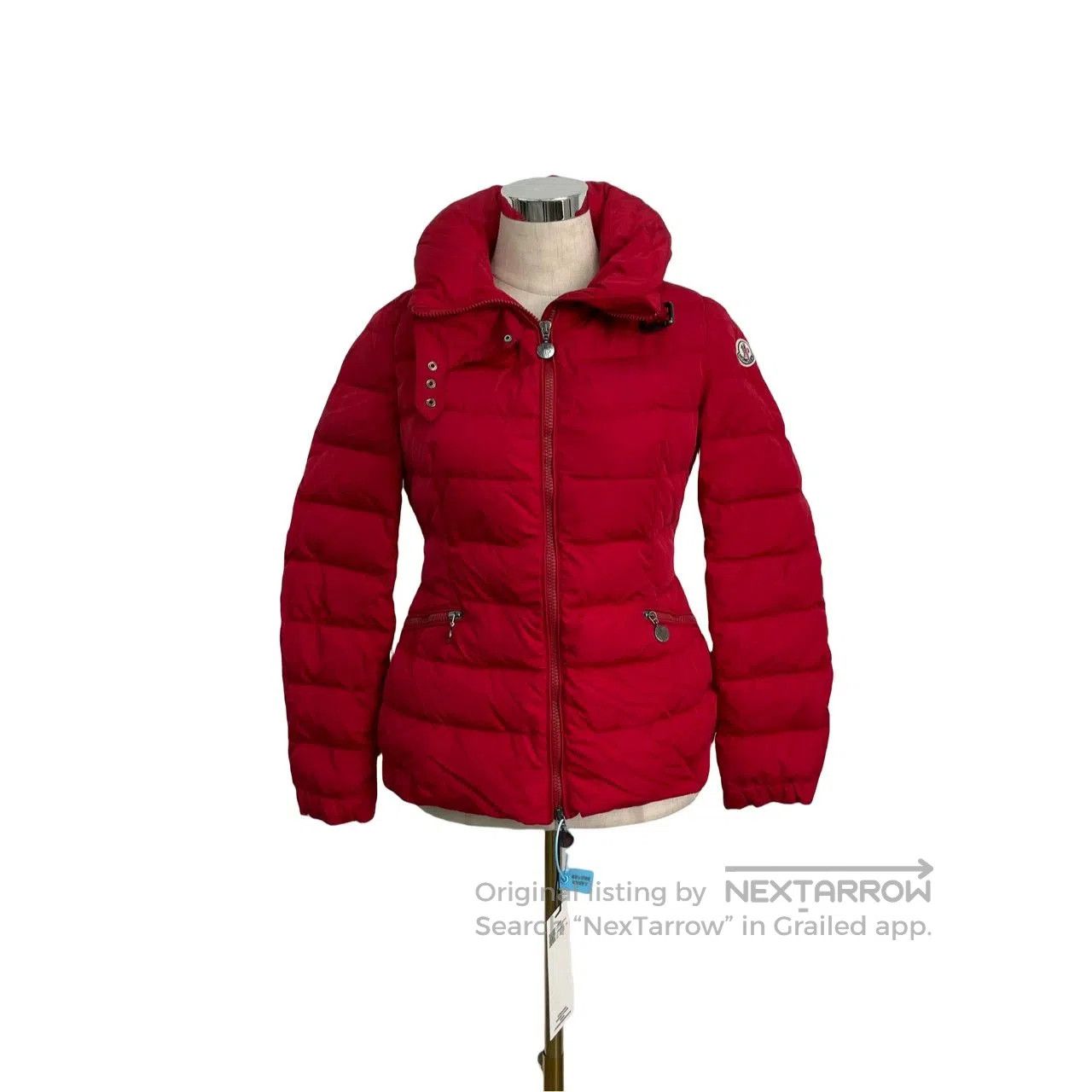 Moncler Moncler Red Down Jacket. Size S / US 4 / IT 40 - 1 Thumbnail