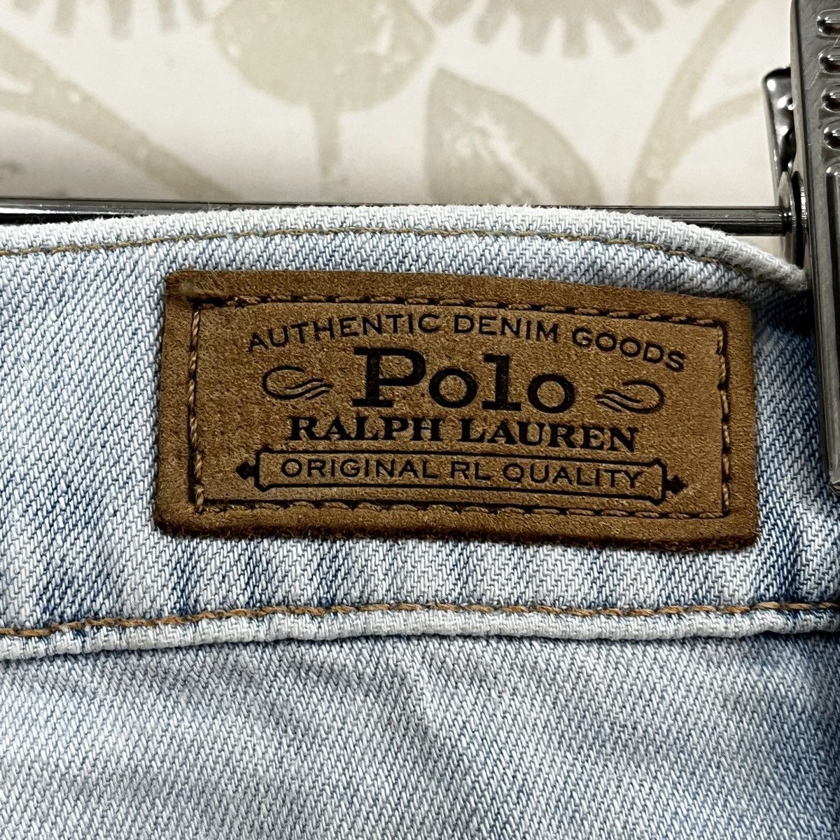 Vintage Vintage Flared Polo Ralph Lauren Denim Jeans Size US 29 - 14 Thumbnail