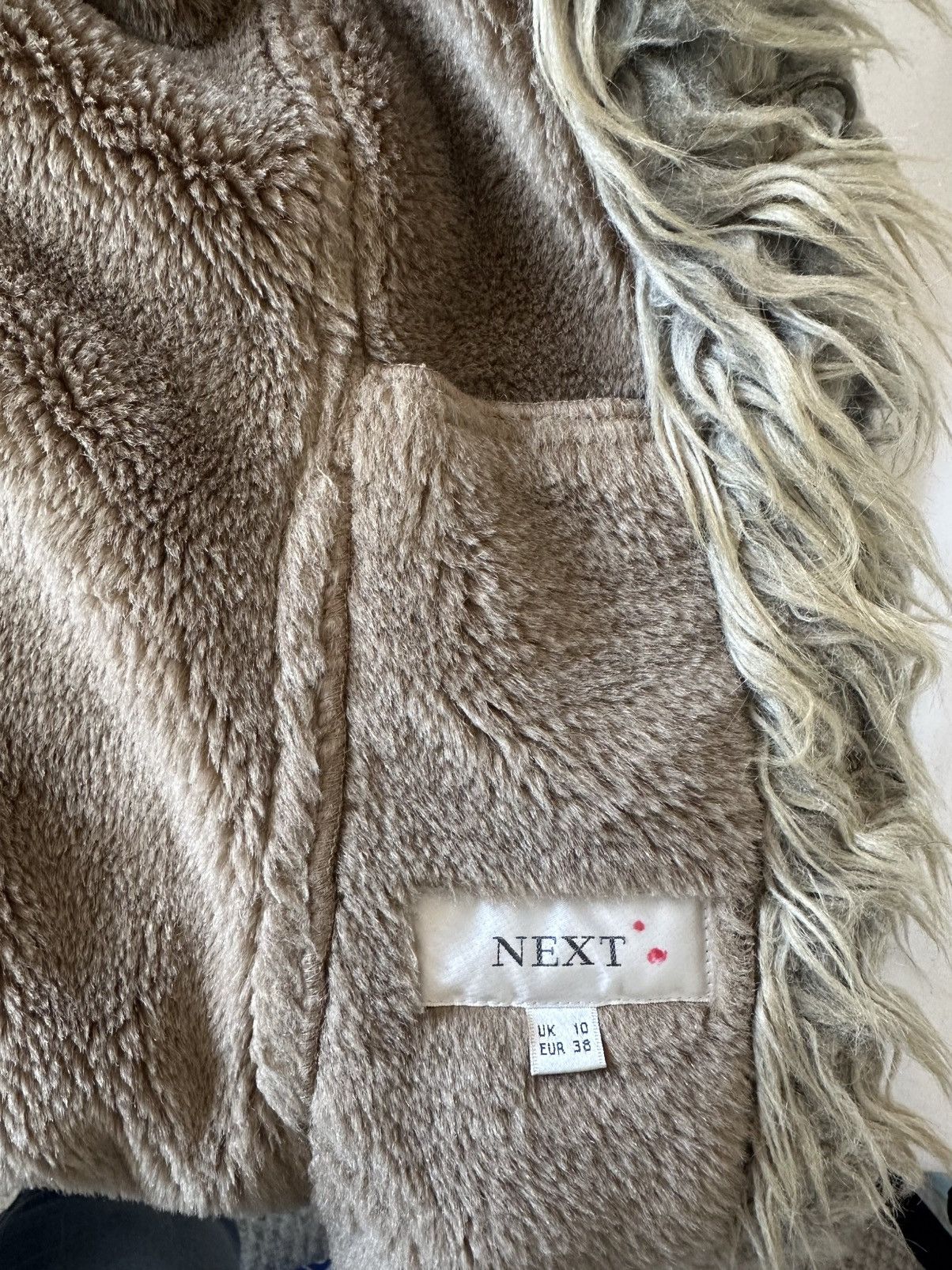Other Vintage NEXT Afghan tan Coat/faux Fur/M Size M / US 6-8 / IT 42-44 - 6 Thumbnail