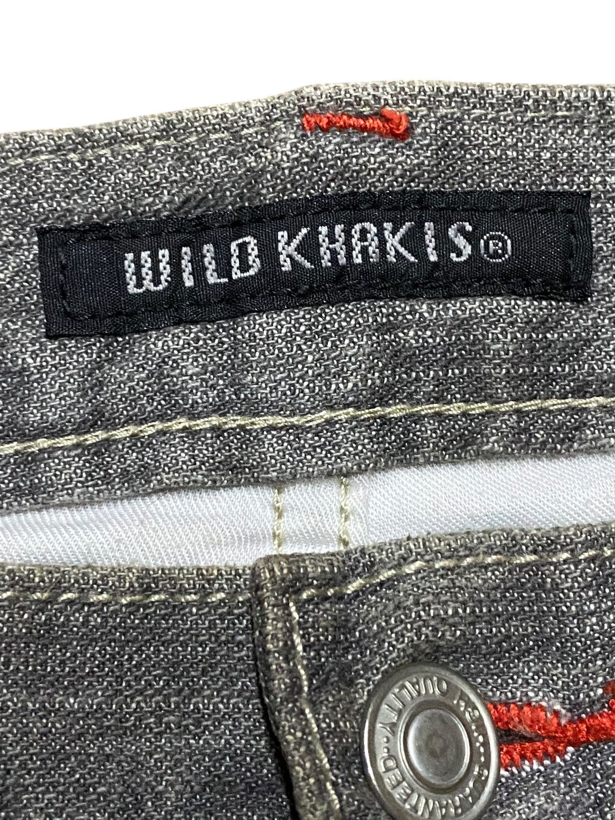 Le Grande Bleu (L.G.B.) Vintage Japanese Brand Wild Khakis Grunge Distressed Jeans Size US 32 / EU 48 - 10 Thumbnail
