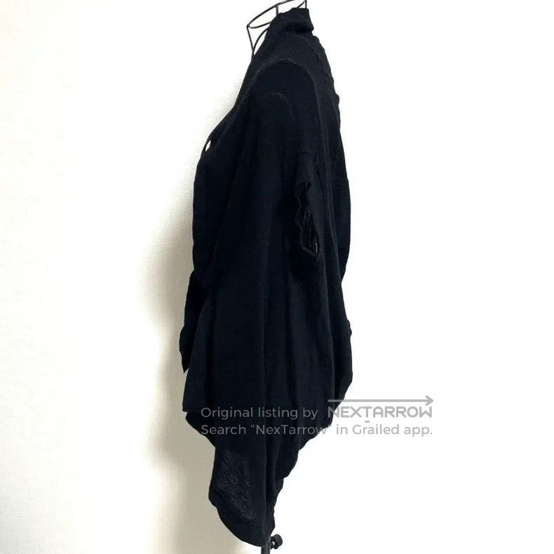 Yohji Yamamoto Yohji Yamamoto size 3 Distorted lace knit cashmere shirt Size L / US 10 / IT 46 - 4 Thumbnail