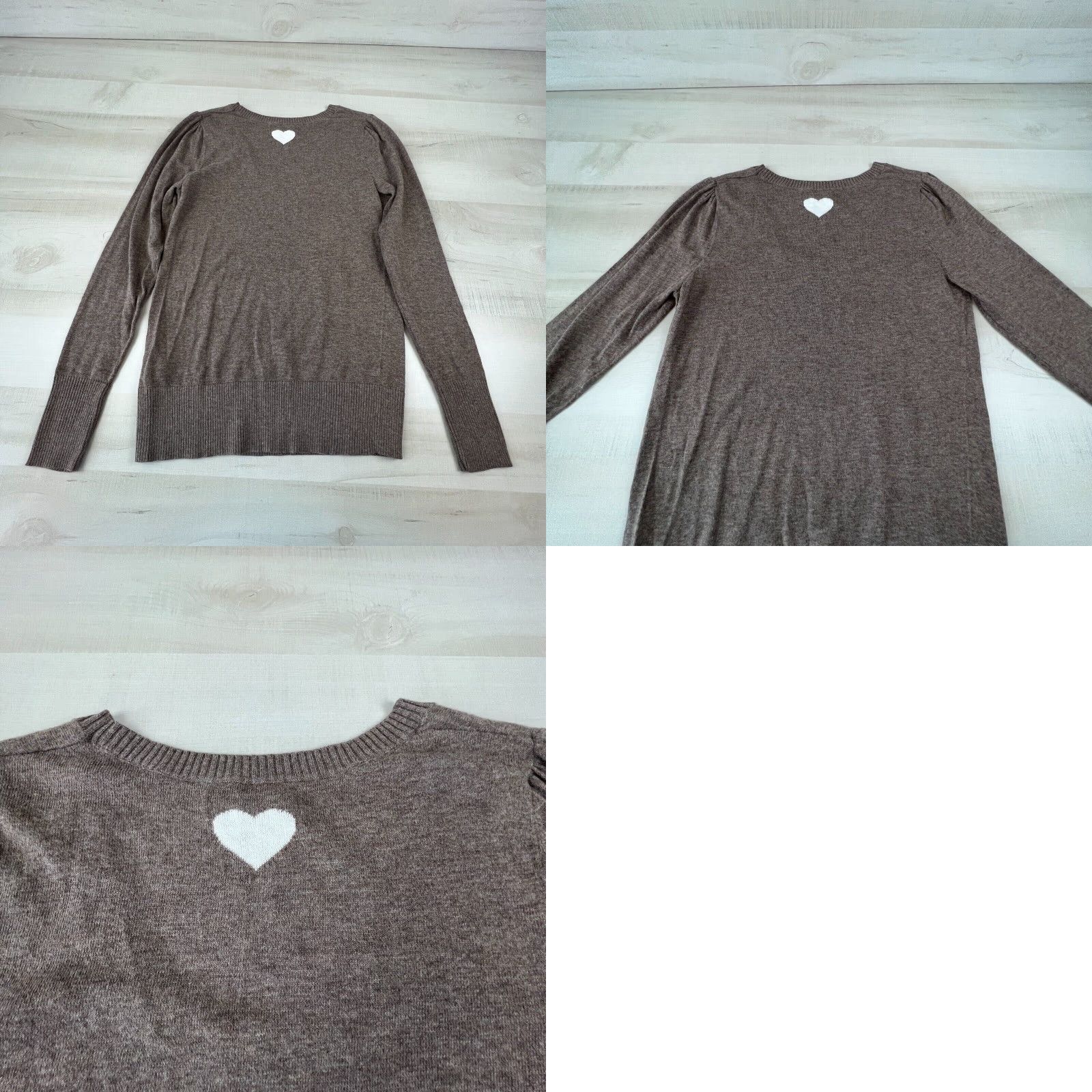 Old Navy Old Navy Women's Sweater Tan Medium Long Sleeve Pullover Scoop Neck Lightweight Brown Size M / US 6-8 / IT 42-44 - 8 Thumbnail