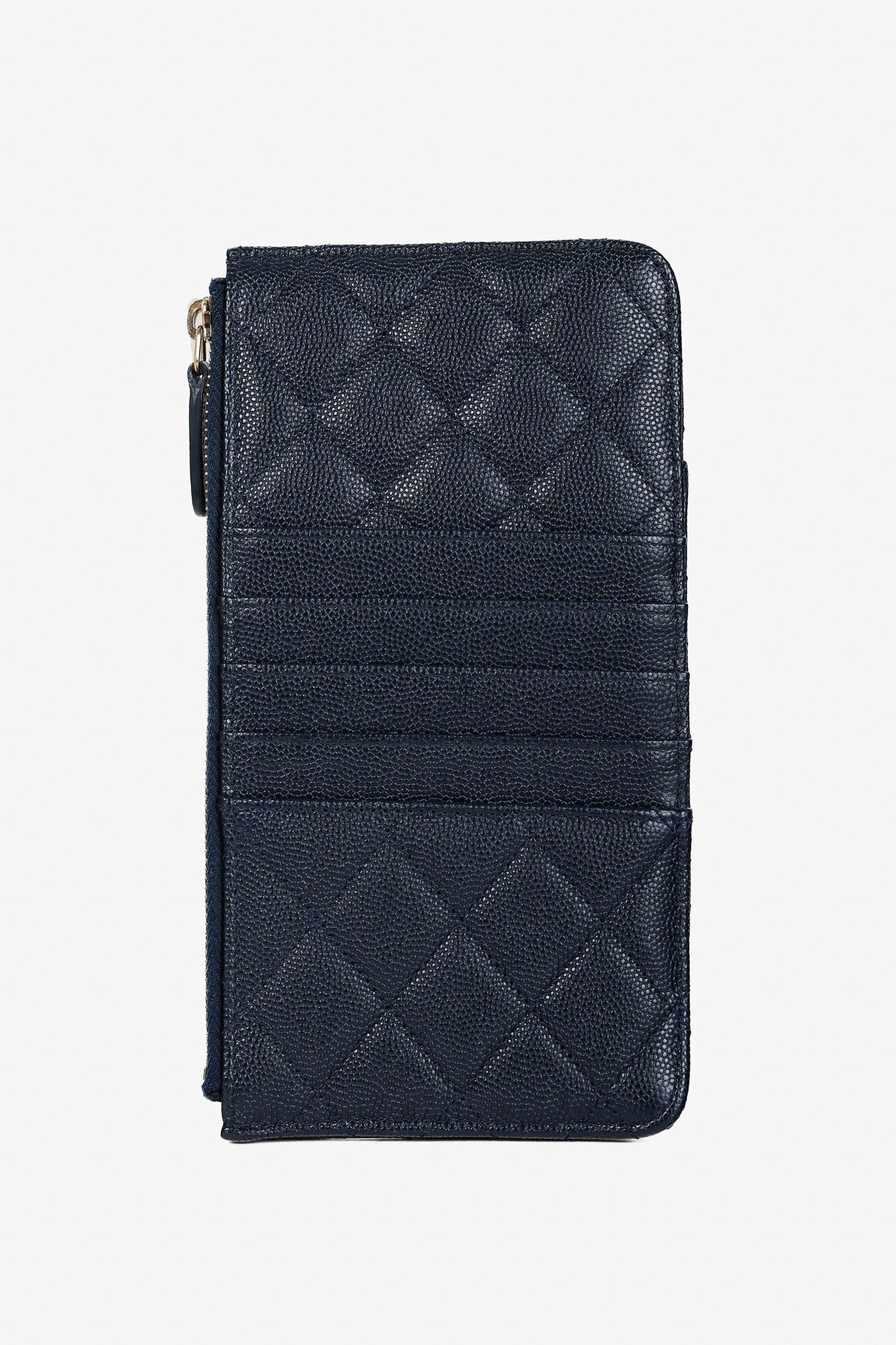 Chanel Chanel Matelasse Caviar-Leather Classic Phone & Card Holder Size ONE SIZE - 4 Thumbnail
