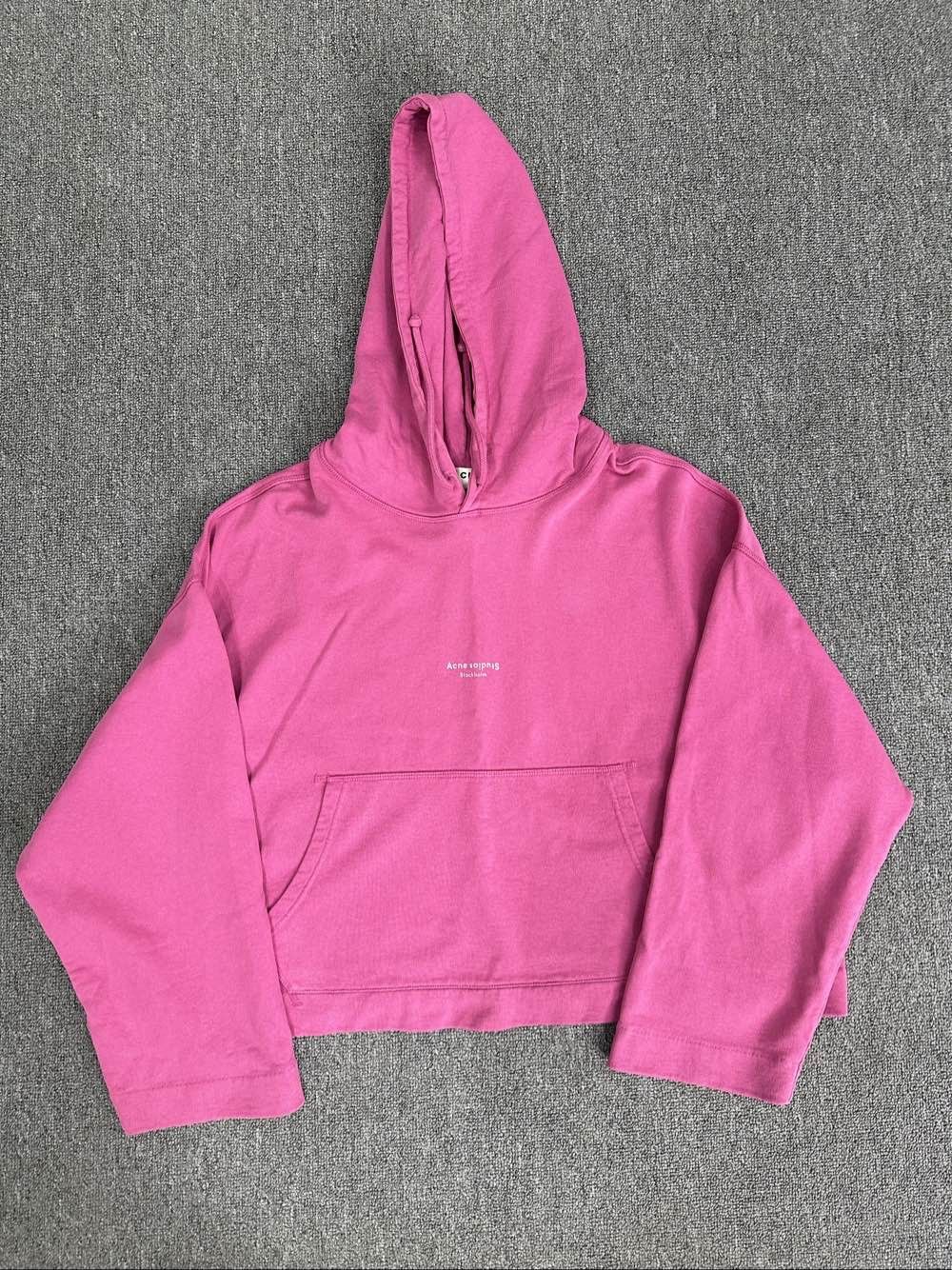 Acne Studios Acne Studios Pink Hoodie Size S Size S / US 4 / IT 40 - 1 Thumbnail