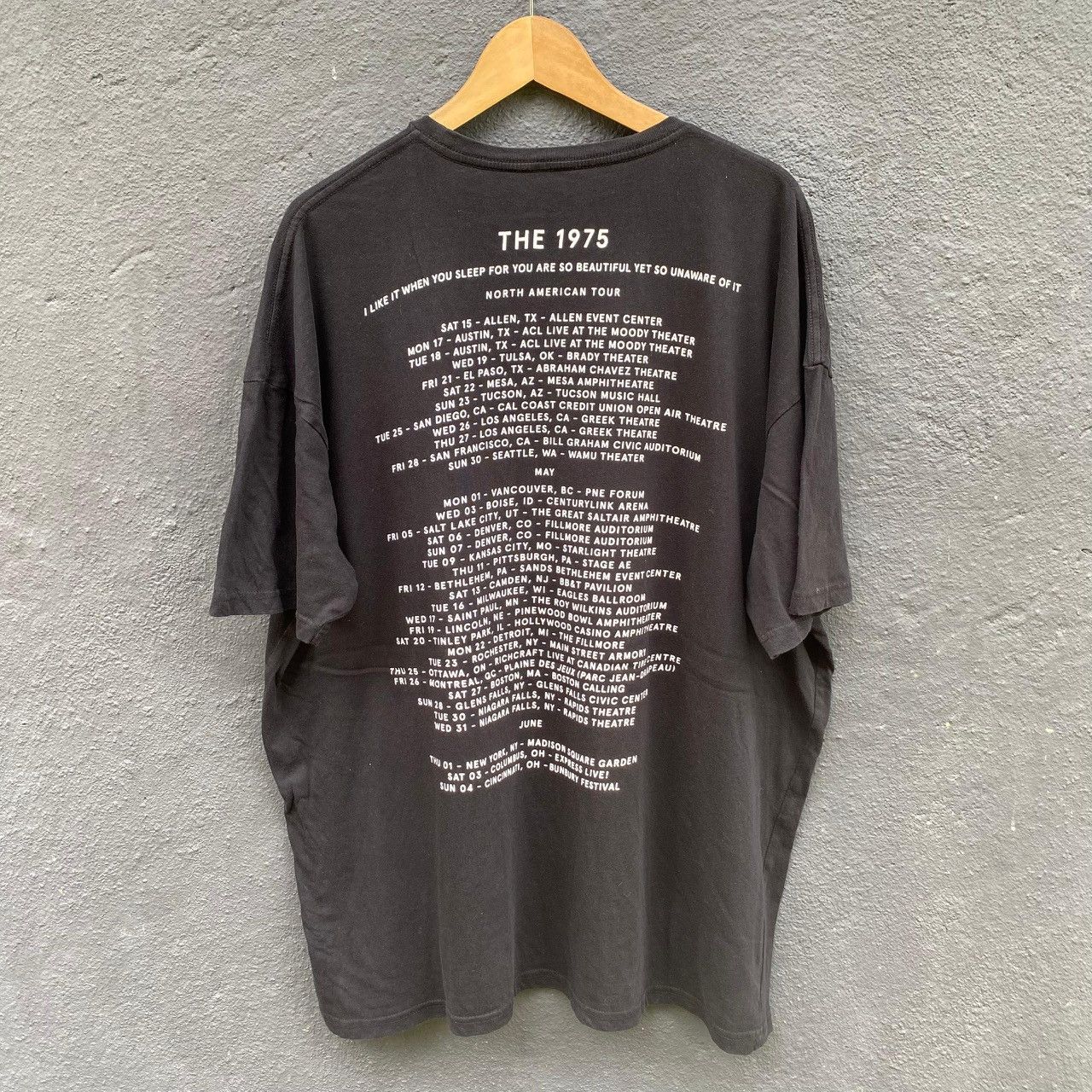 Band Tees Thrashed Faded The 1975 Band Tee Size US XXL / EU 58 / 5 - 6 Thumbnail