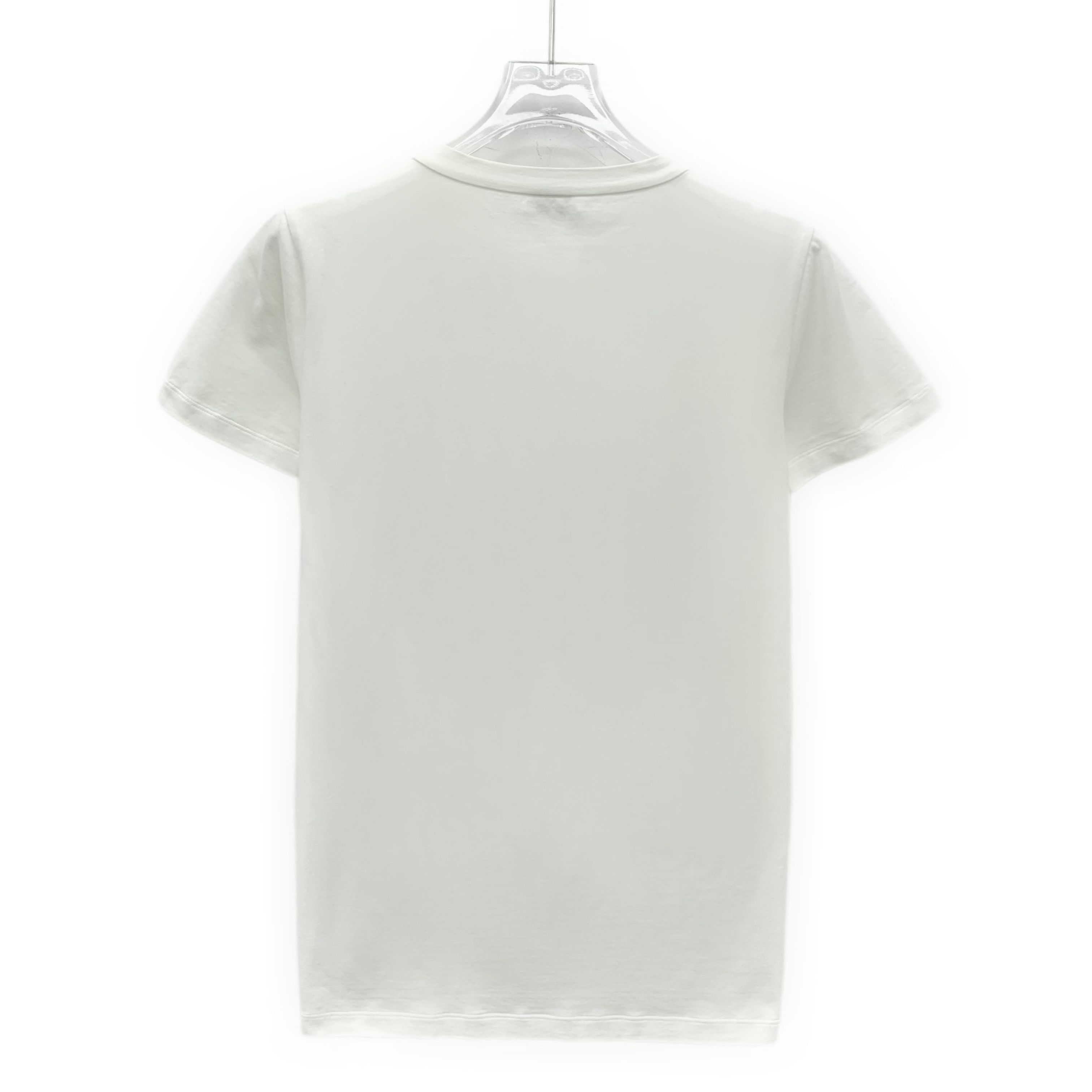 Brunello Cucinelli Brunello Cucinelli Cotton T-Shirt White (S) Size US S / EU 44-46 / 1 - 2 Thumbnail