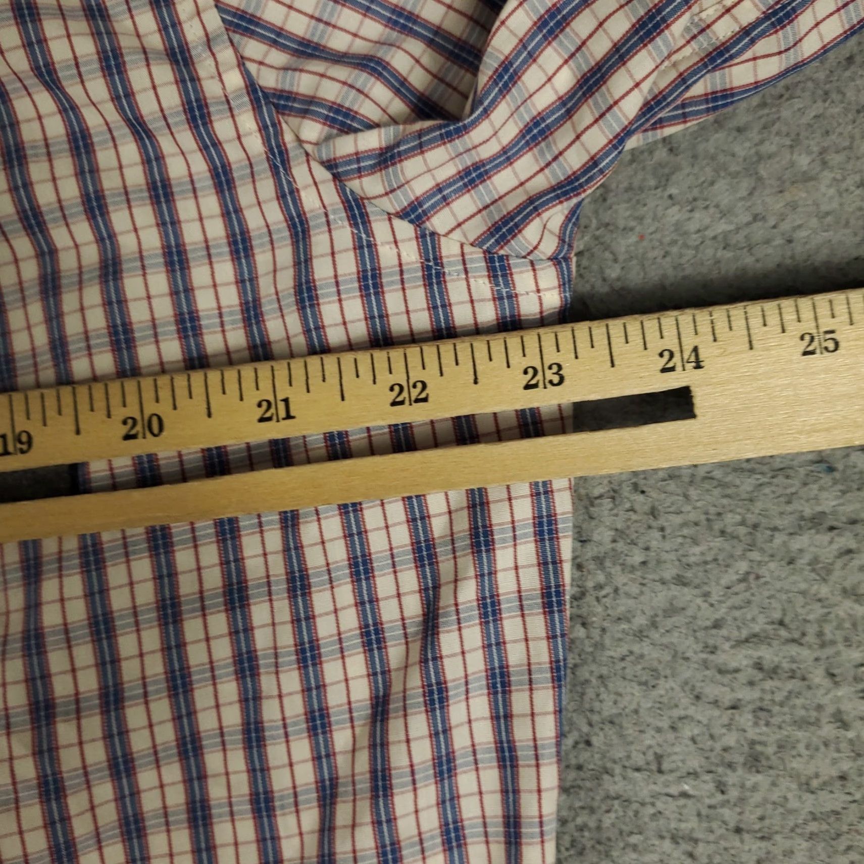 Brooks Brothers Brooks Brothers Shirt Mens XL Blue Plaid Button-Up Long Sleeve Regular Fit Casual Standard Collar Down Size US XL / EU 56 / 4 - 5 Thumbnail