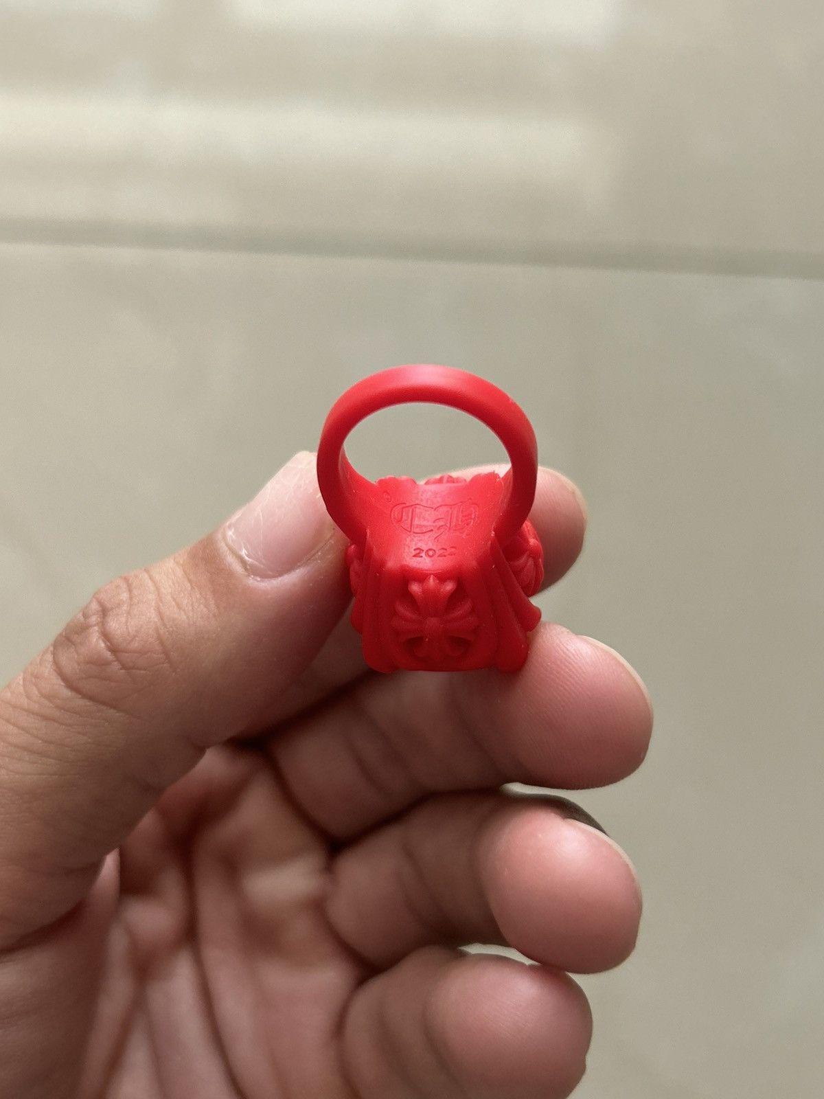 Chrome Hearts Chrome Hearts Rubber Championship Ring Size ONE SIZE - 4 Thumbnail