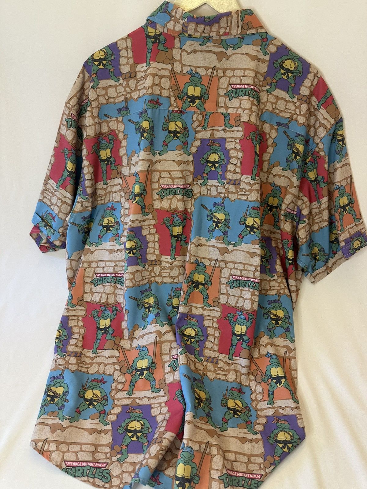 Nickelodeon TMNT Cowabunga Shirt Mens 3XL Teenage Mutant Ninja Turtles Size US XXL / EU 58 / 5 - 3 Thumbnail