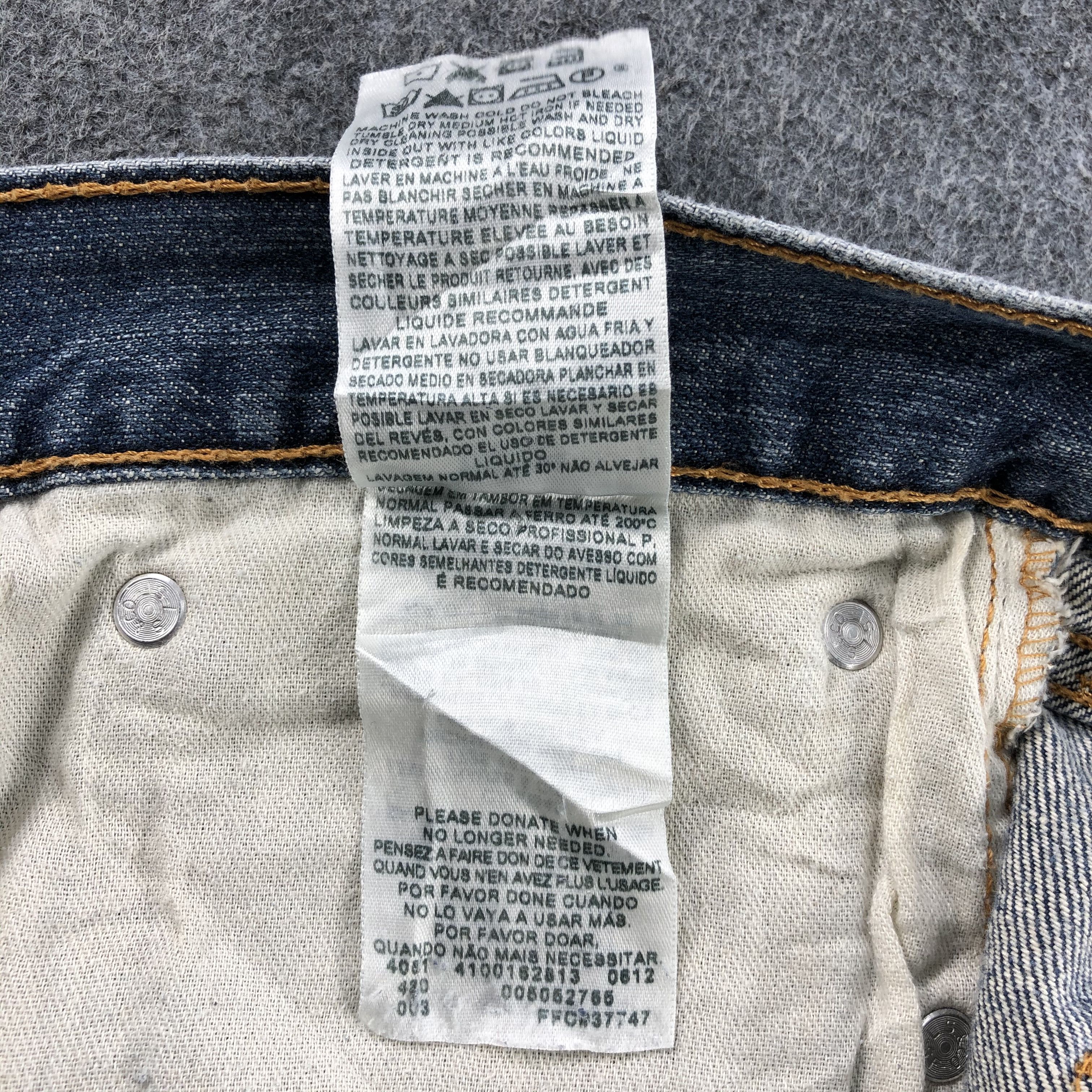 Levi's × Vintage Vintage Blue Wash Levis 505 Jeans-JM1877 Size US 39 - 11 Thumbnail