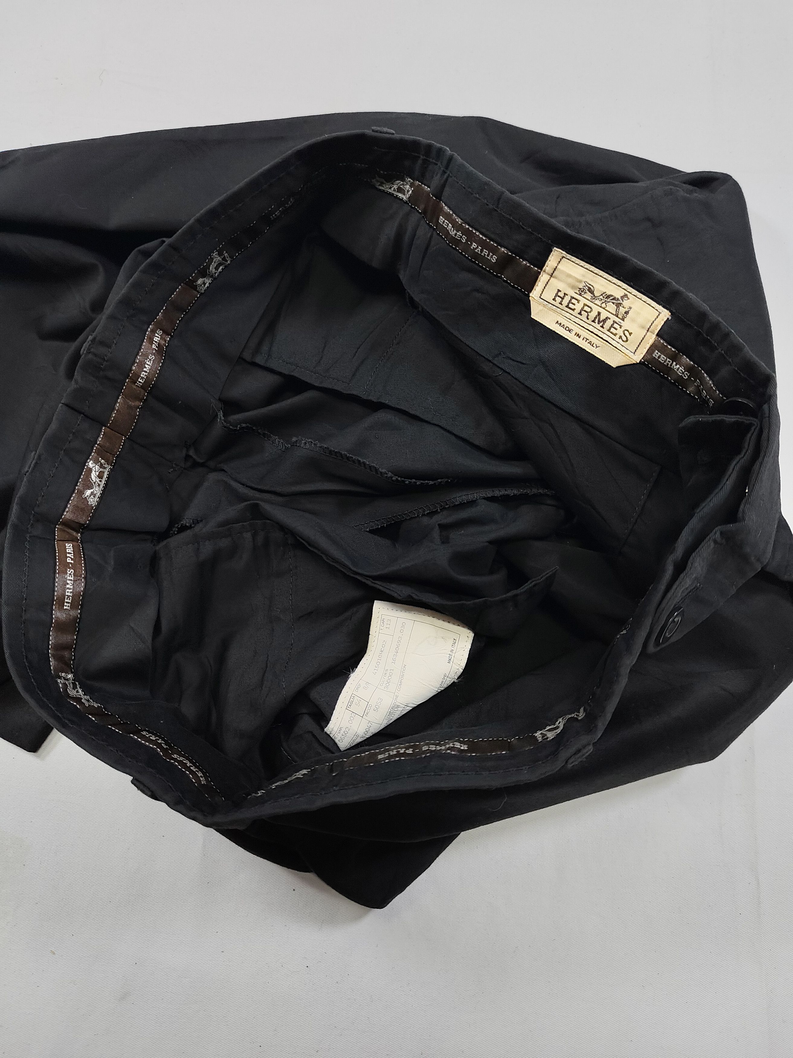 Hermes HERMES - Minimalist Tailored Slacks Trousers Size US 34 / EU 50 - 7 Thumbnail