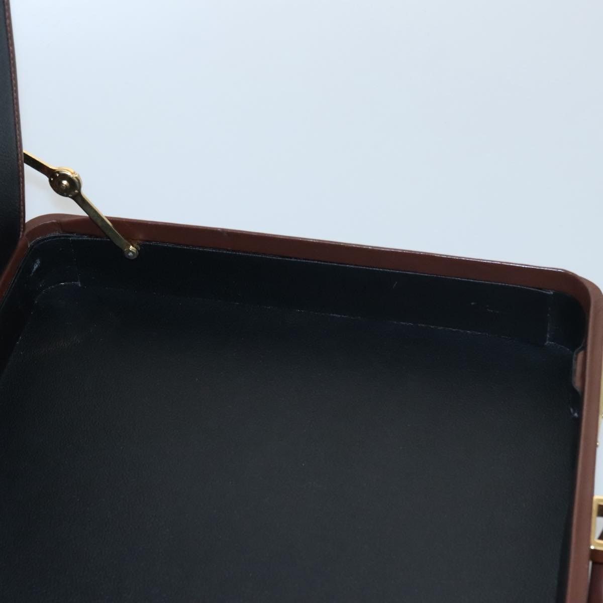 Gucci GUCCI Micro GG Canvas Trunk Black Gold Size ONE SIZE - 19 Thumbnail
