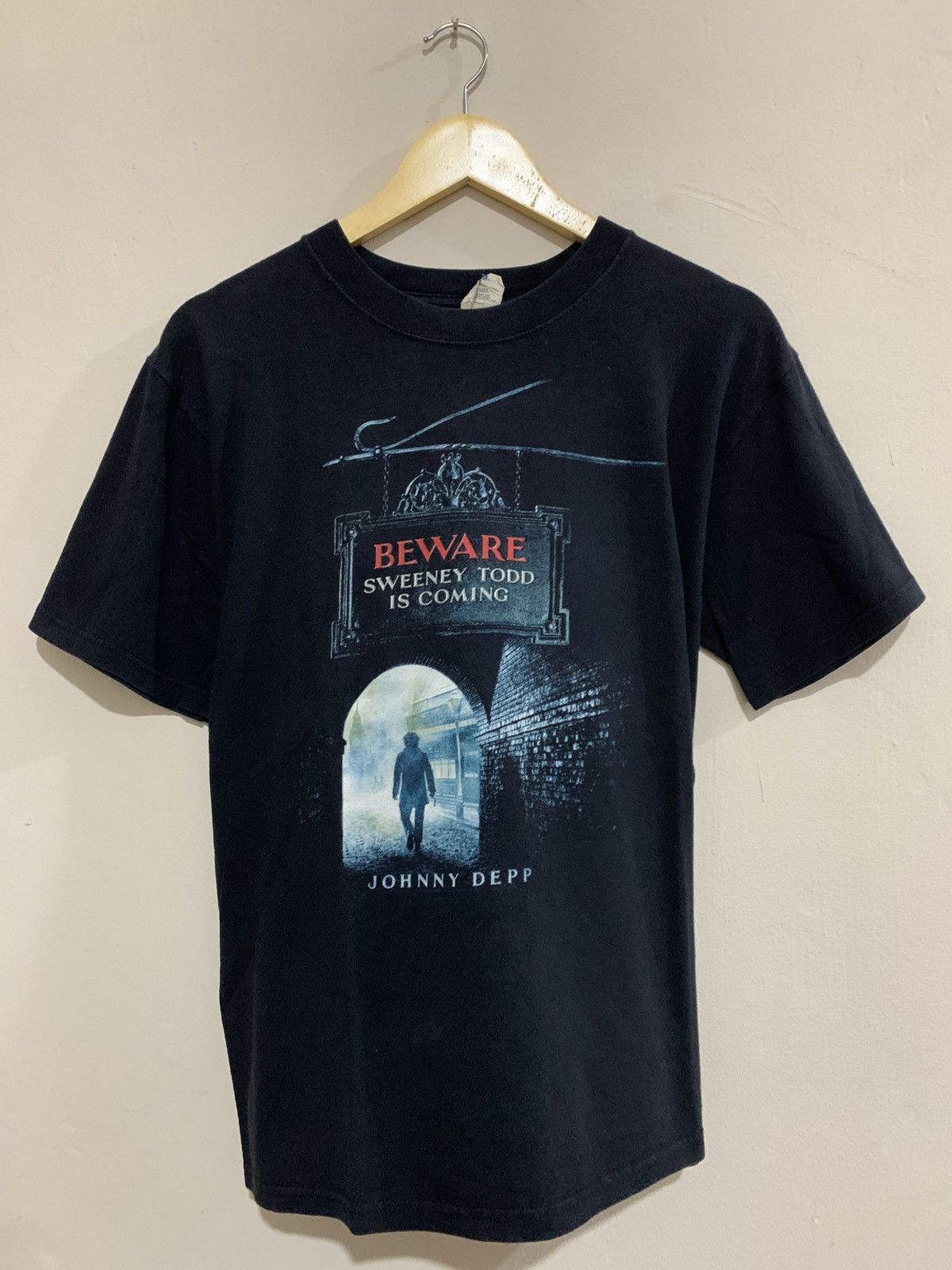 Other Vintage 2000s Sweeney Todd Johnny Depp Film T-Shirt Y2K Size US M / EU 48-50 / 2 - 1 Thumbnail