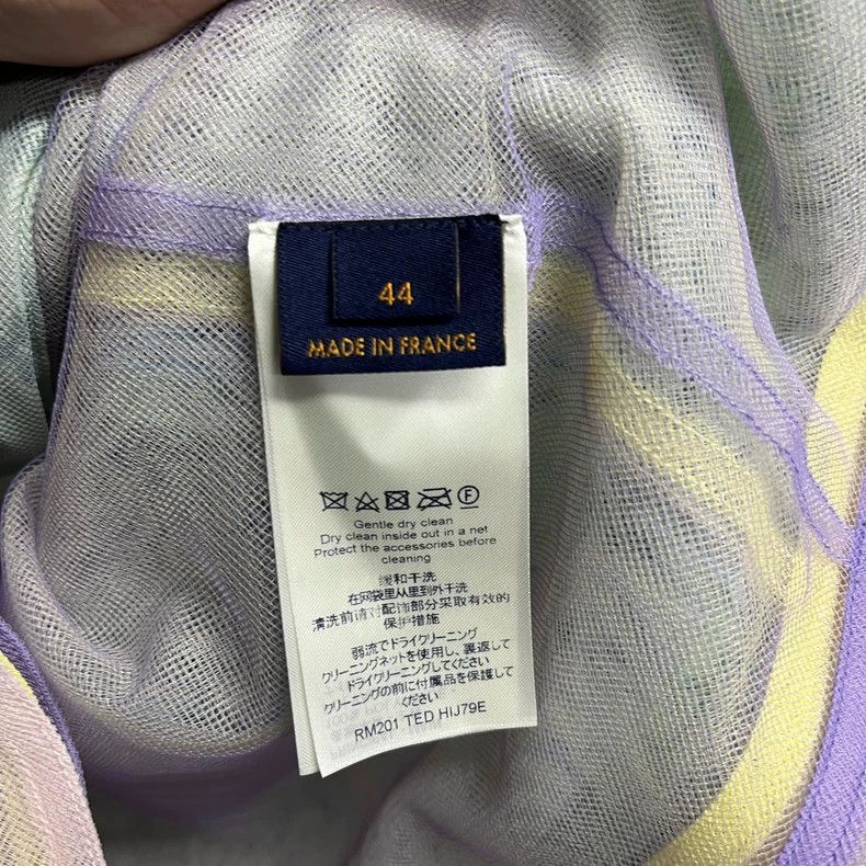 Louis Vuitton Louis Vuitton Multicolor organza full-print logo jacket 25 Size US S / EU 44-46 / 1 - 4 Thumbnail