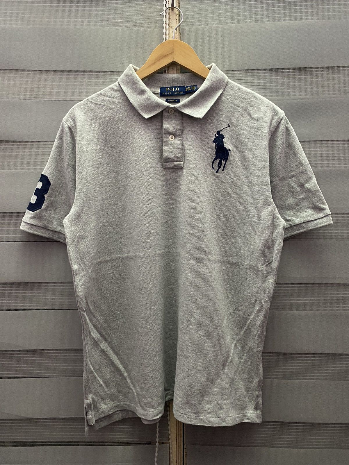Polo Ralph Lauren Vintage Polo Ralph Lauren #3 Big Pony Logo Polo Tee Size US M / EU 48-50 / 2 - 1 Thumbnail
