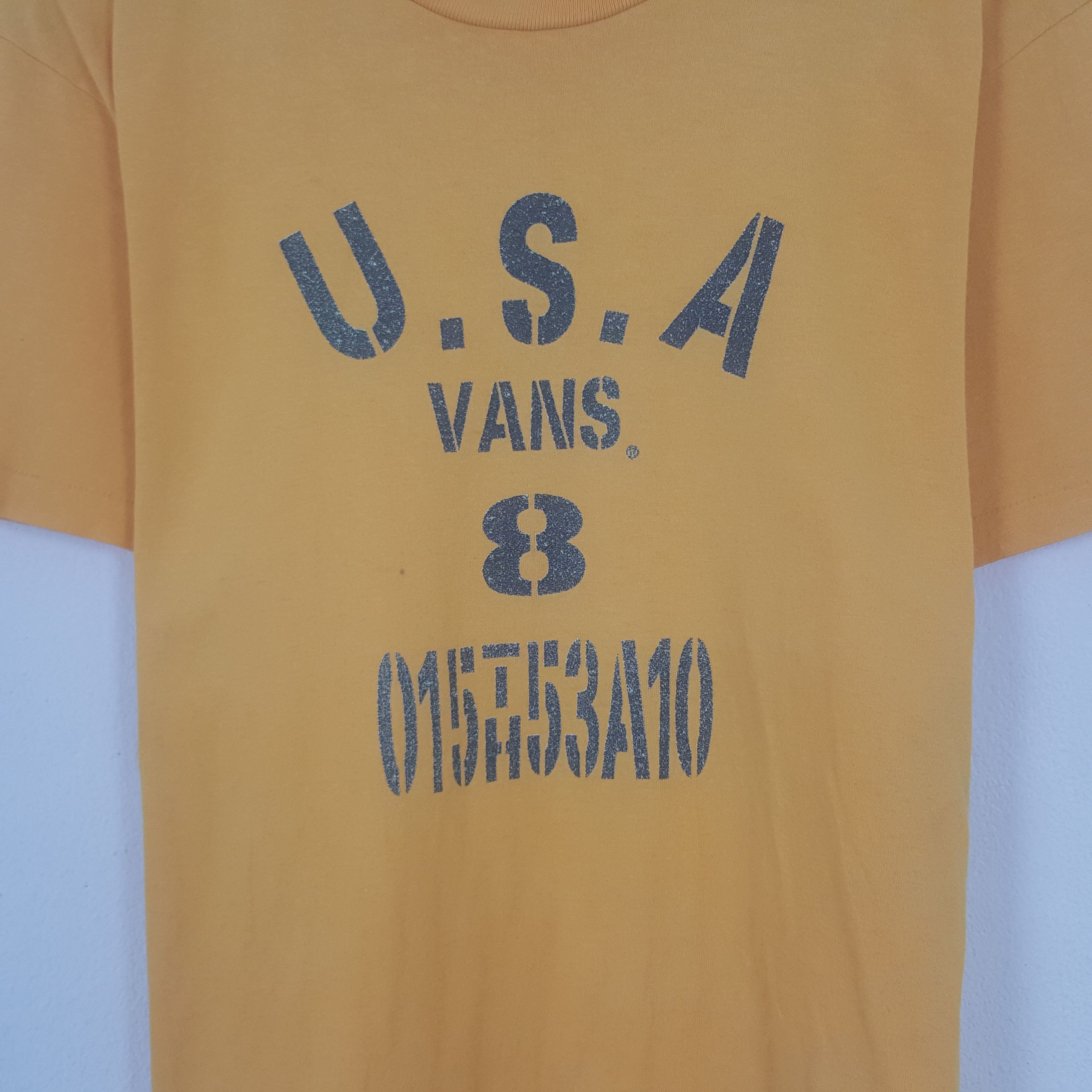 Vans × Vintage Vintage U.S.A. Vans 8 Tshirt Size US M / EU 48-50 / 2 - 2 Thumbnail