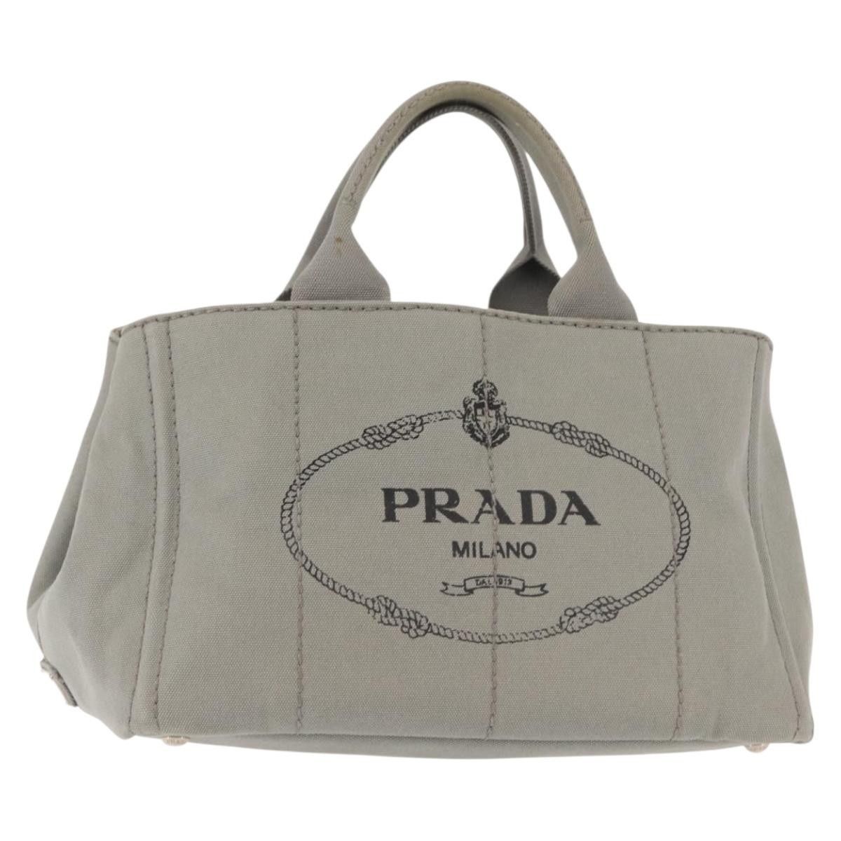 Prada Prada Canapa Tote Canvas Size ONE SIZE - 1 Thumbnail