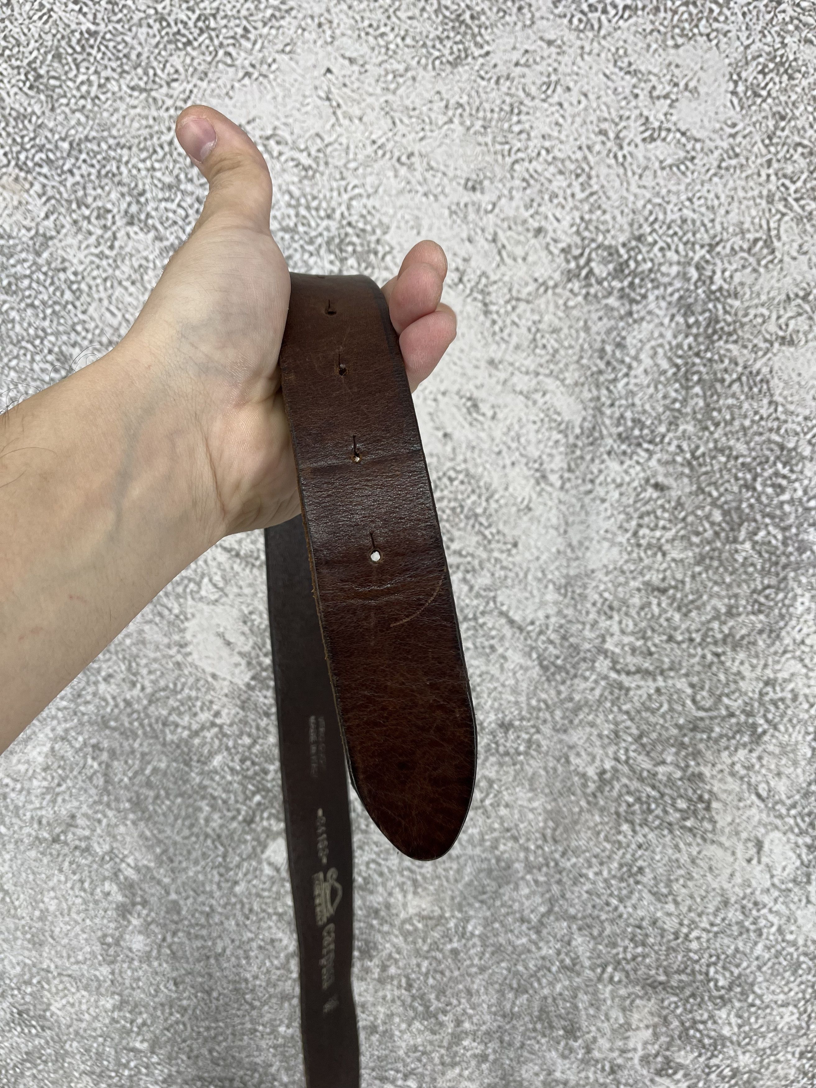 Vintage Vintage Y2K Carpisa Leather Belt Size ONE SIZE - 9 Thumbnail