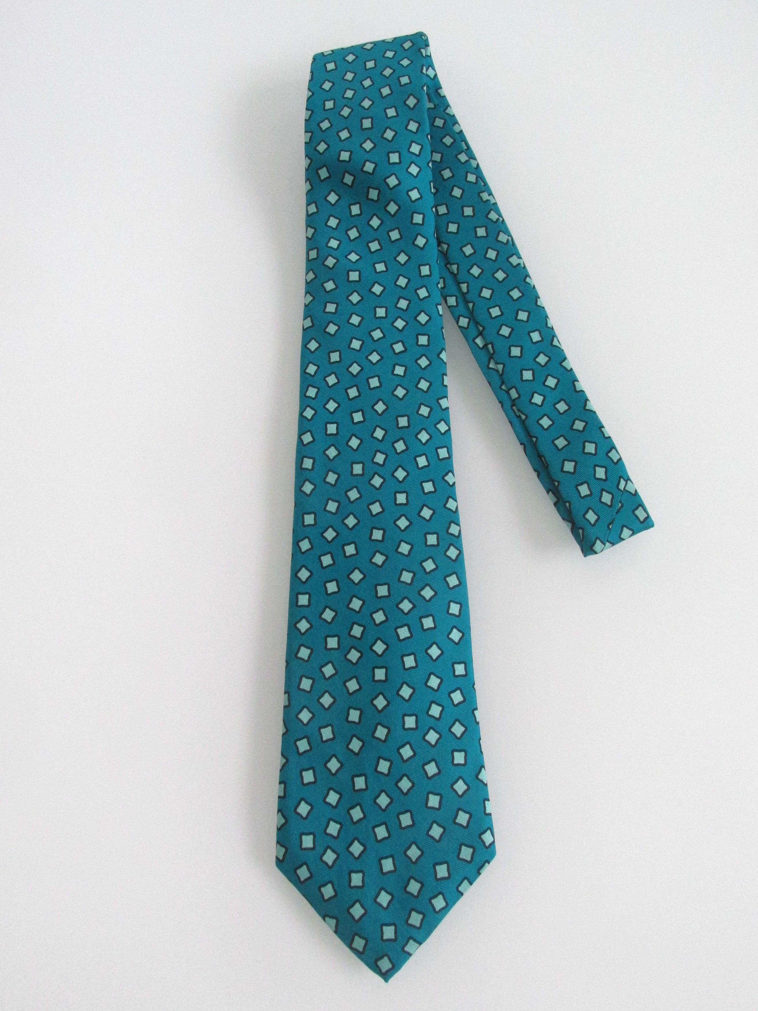 Calvin Klein Calvin Klein Vintage Men's Silk Tie Size ONE SIZE - 1 Thumbnail