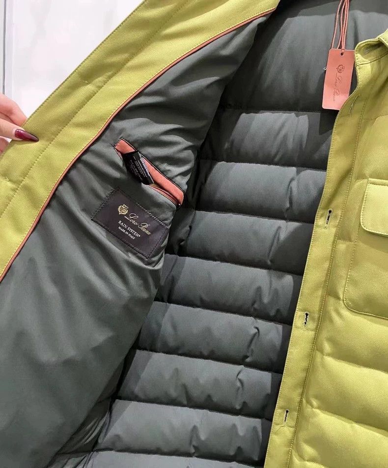 Loro Piana LORO PIANA Silk waterproof white goose down jacket Size US S / EU 44-46 / 1 - 3 Thumbnail