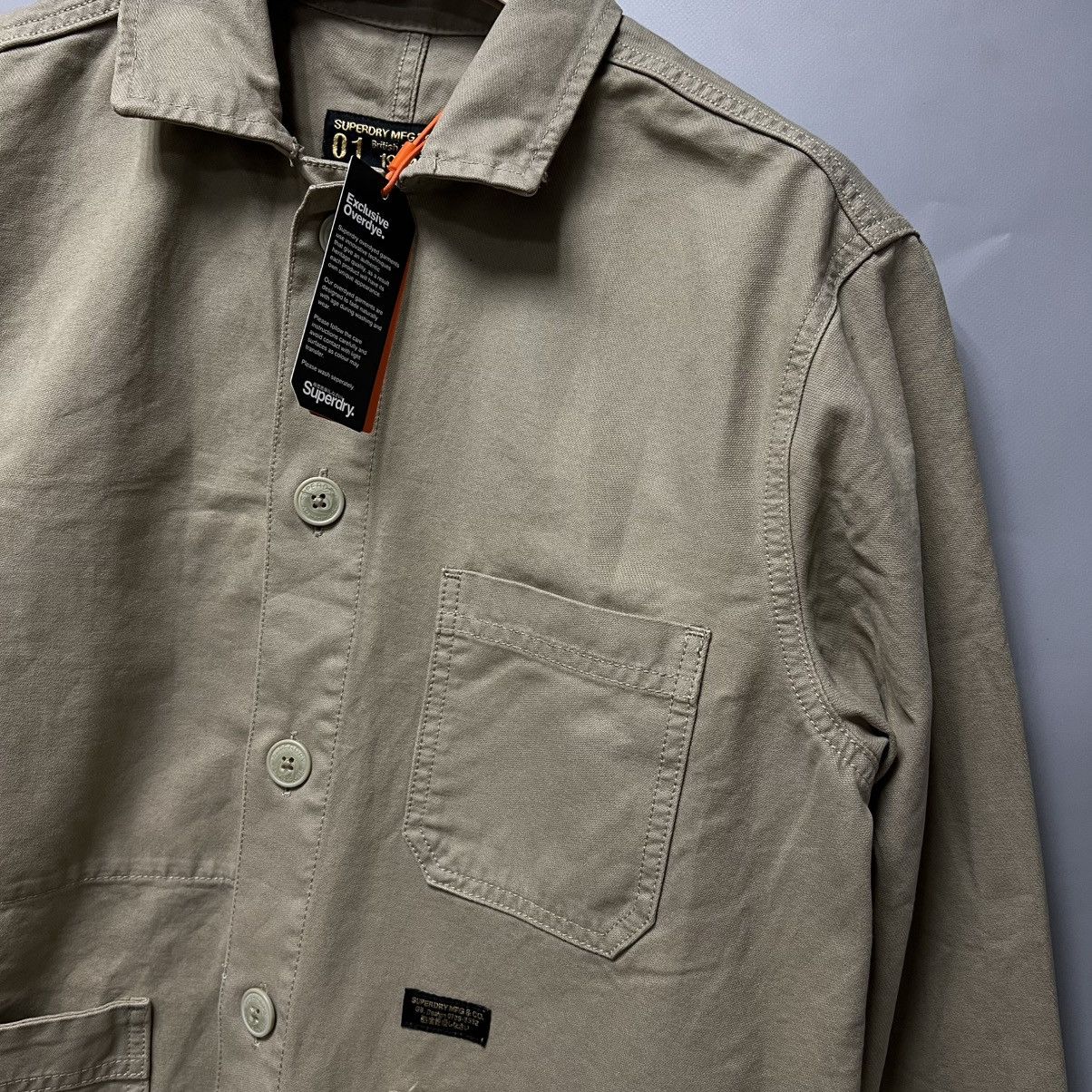 Superdry Worker Jacket SuperDry UTL Beige new with tags y2k Size US M / EU 48-50 / 2 - 7 Thumbnail
