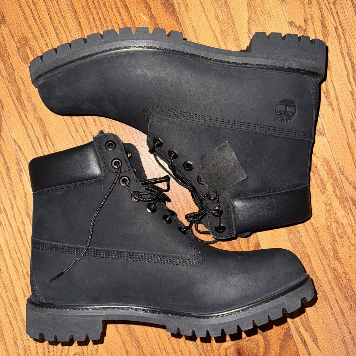 Timberland NWOT Premium 6" Waterproof Boot Black Nubuck Size US 11.5 / EU 44-45 - 8 Thumbnail