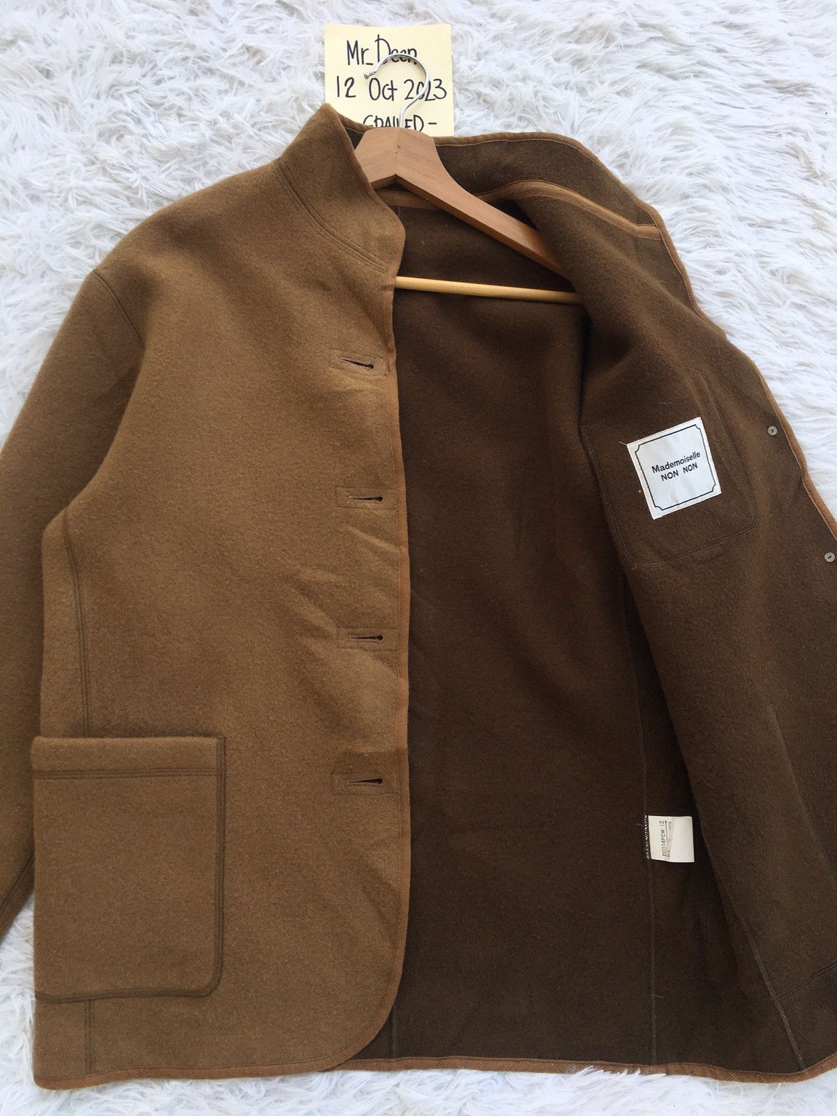 Issey Miyake Rare Vintage Mademoiselle NON NON Wool Jacket Size US L / EU 52-54 / 3 - 8 Thumbnail