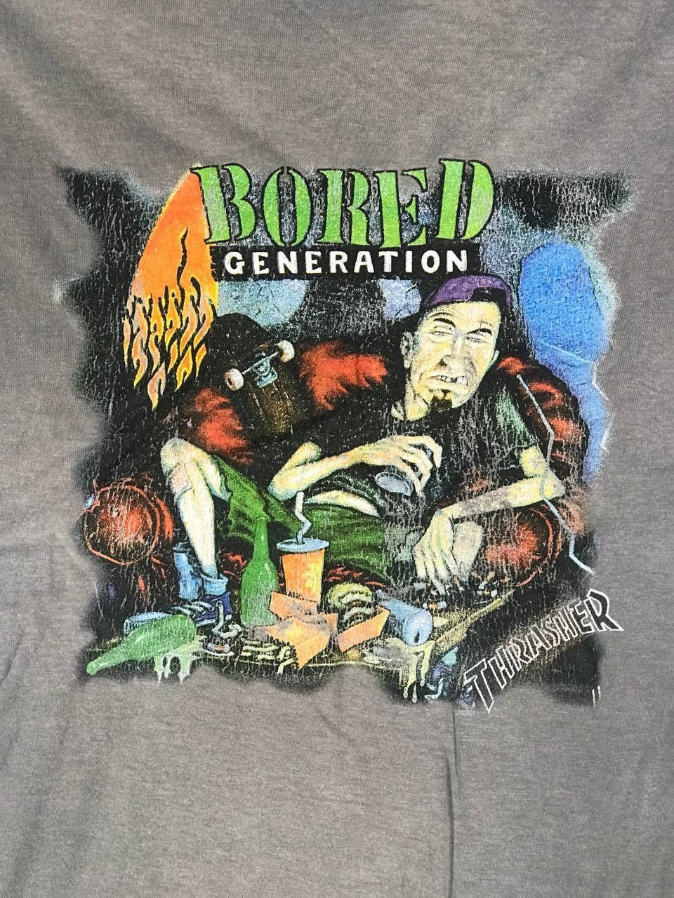 Thrasher × Vintage vintage thrasher generation bored Size US L / EU 52-54 / 3 - 5 Thumbnail