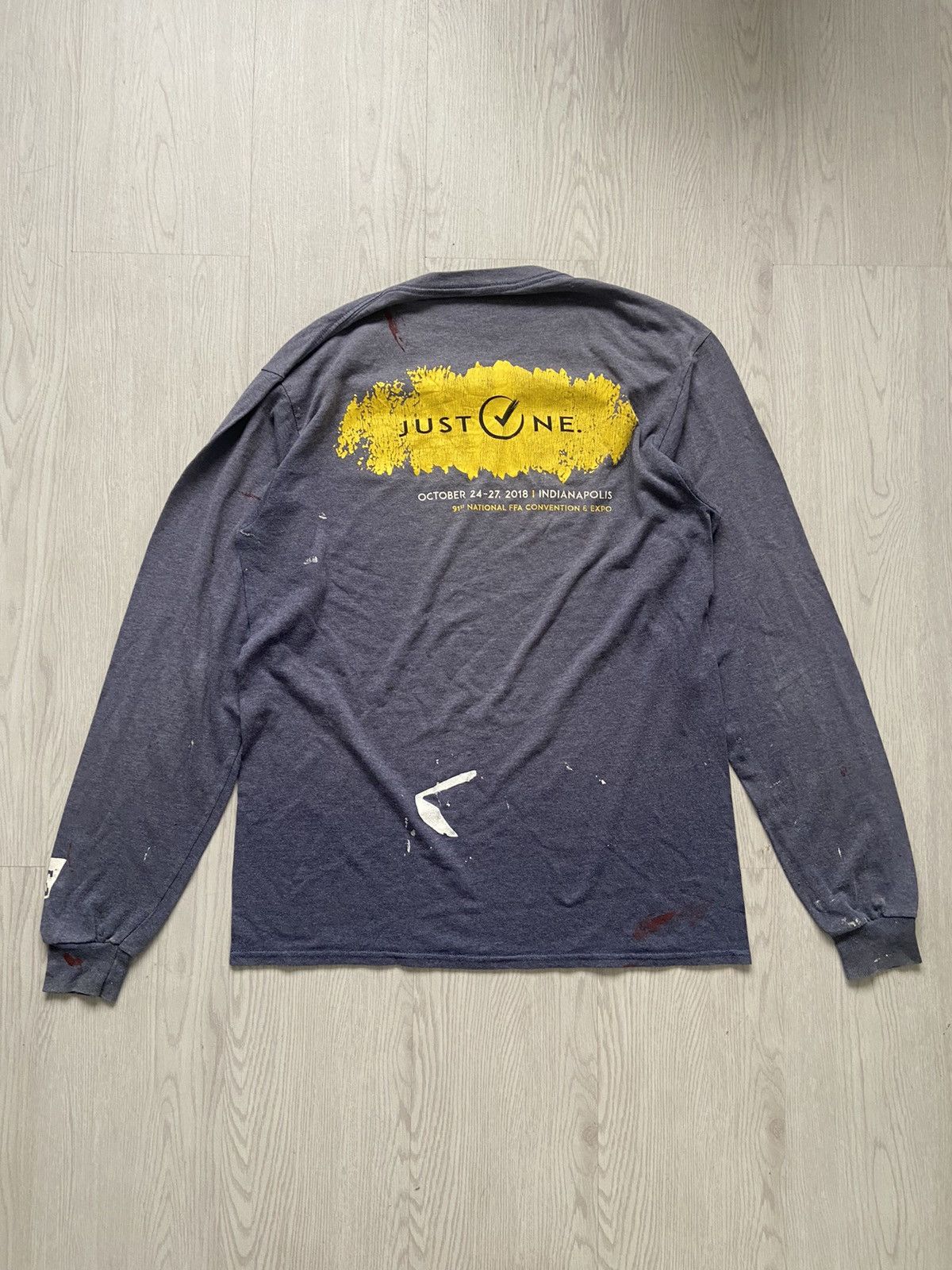 Vintage Vintage FFA Agricultural Splash Paints Long Sleeve Shirt Size US M / EU 48-50 / 2 - 3 Thumbnail