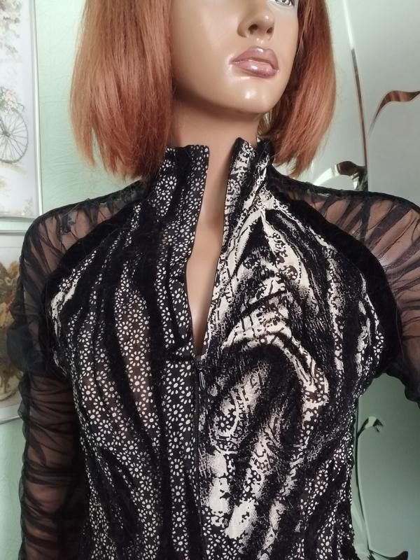Japanese Brand Avant Garde blouse sheer sloushy sleeves sz S Size S / US 4 / IT 40 - 5 Thumbnail