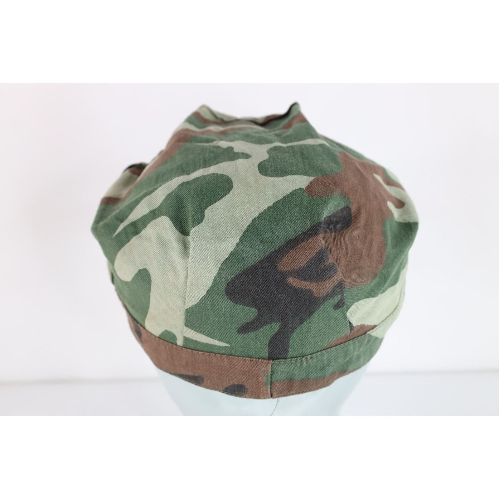 Vintage Vintage 60s 70s Streetwear Military Style Camouflage Hat Size ONE SIZE - 5 Thumbnail
